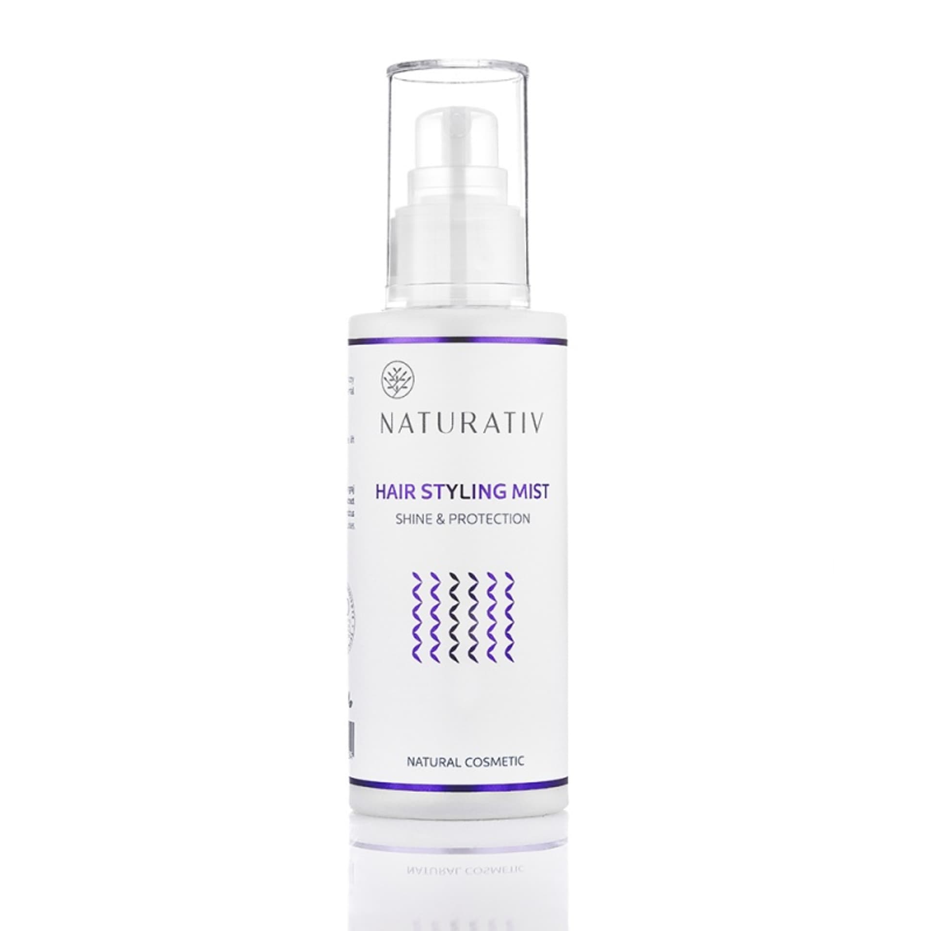 

Naturativ Hair Styling Mist Shine Protection mgiełka do układania włosów 125ml