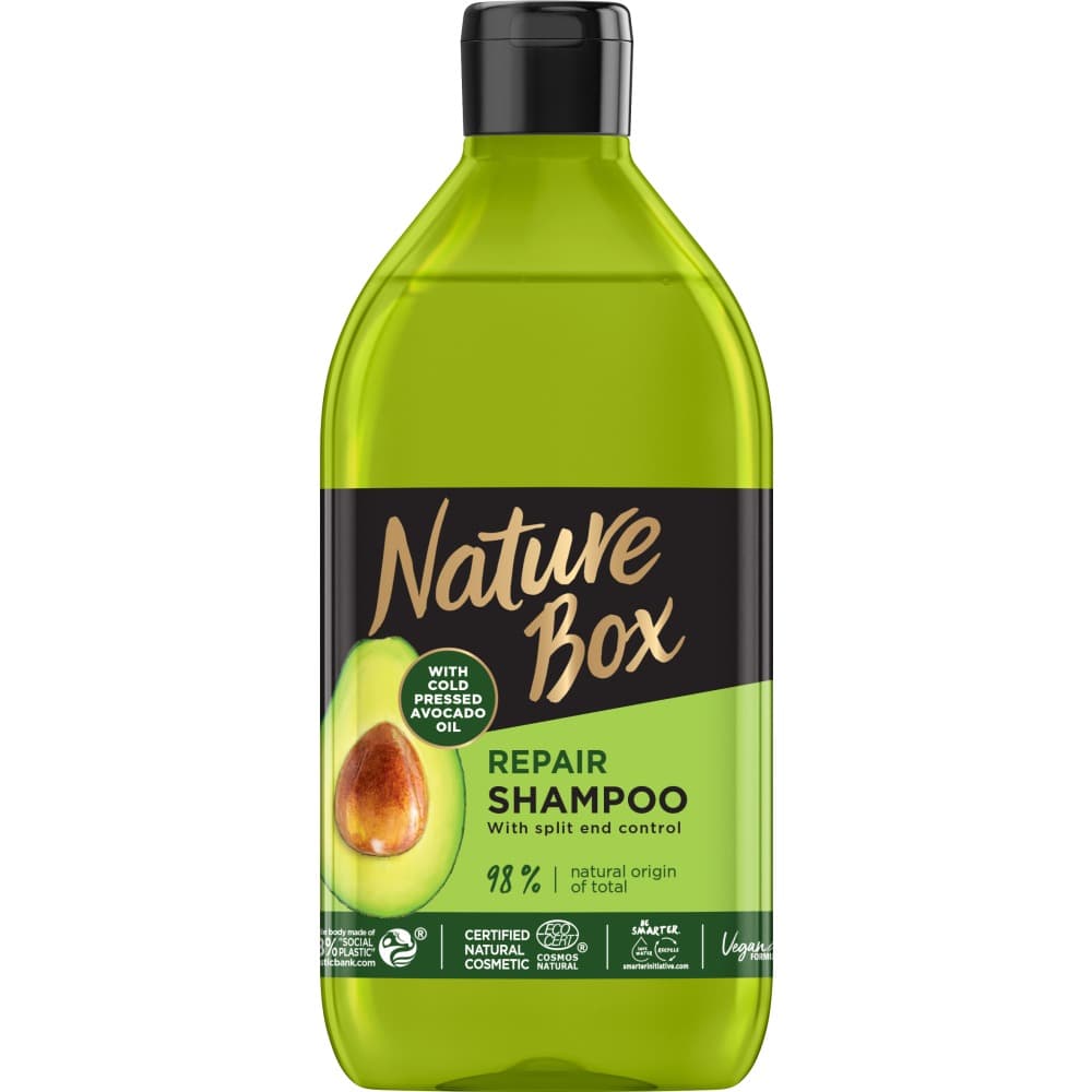 

Nature Box Avocado Oil Szampon do włosów regenerujący 385ml