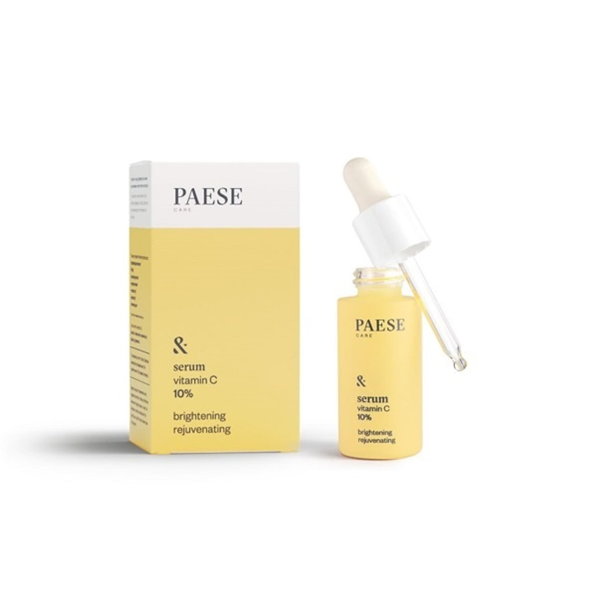 

PAESE Care Serum Vitamin C 10% Brightening Rejuvenating rozjaśniająco-odmładzające serum olejowe z witaminą C 15ml