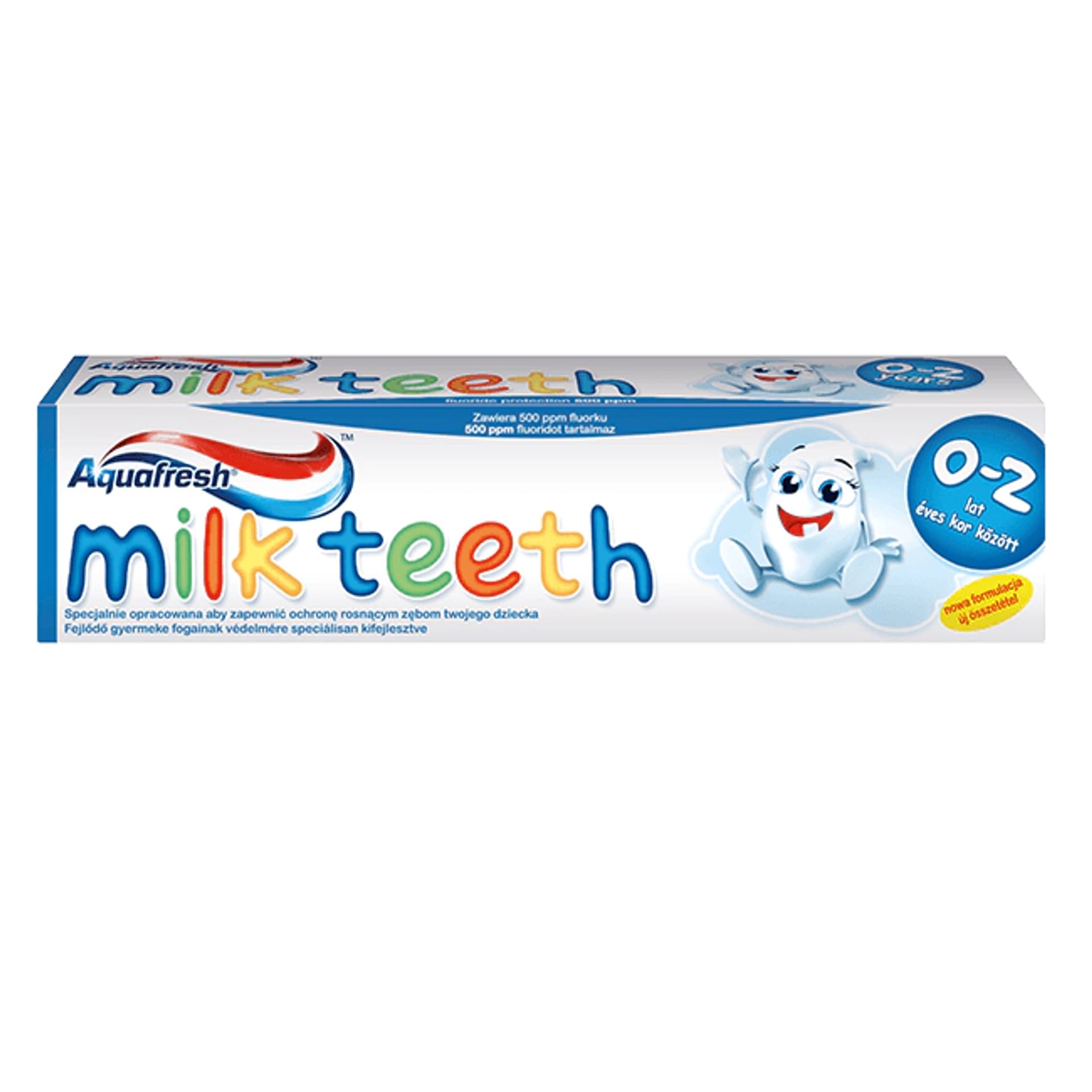 

Aquafresh Pasta Milk Teeth dla dzieci 0-2 lat 50ml