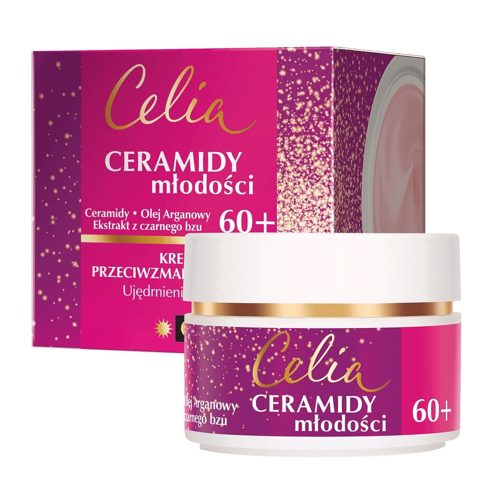 

Celia Ceramidy Młodości 60+ Krem przeciwzmarszczkowy na dzień i noc 50ml