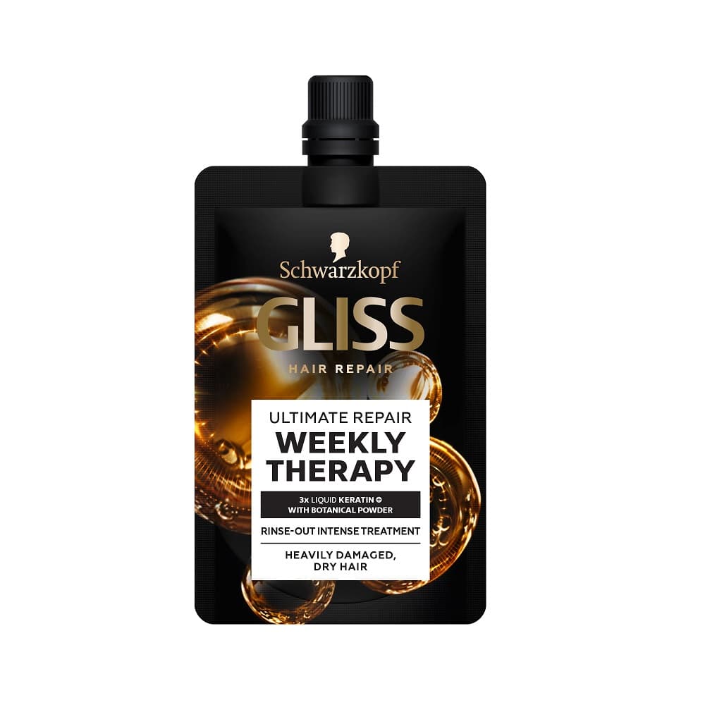 

Gliss Ultimate Repair Weekly Therapy intensywna kuracja do włosów mocno zniszczonych i suchych 50ml