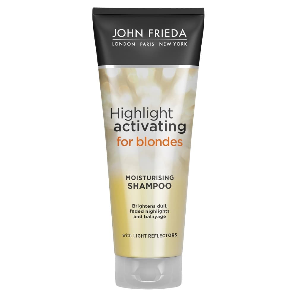 

John Frieda Sheer Blonde Highlight Activating szampon nawilżający do jasnych włosów blond 250ml