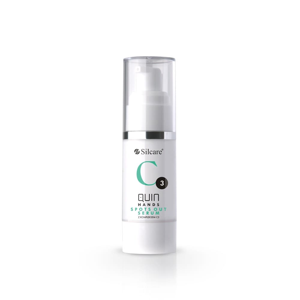 

SILCARE Quin Hands Spots Out Serum with C3 Complex serum na przebarwienia do dłoni 30ml