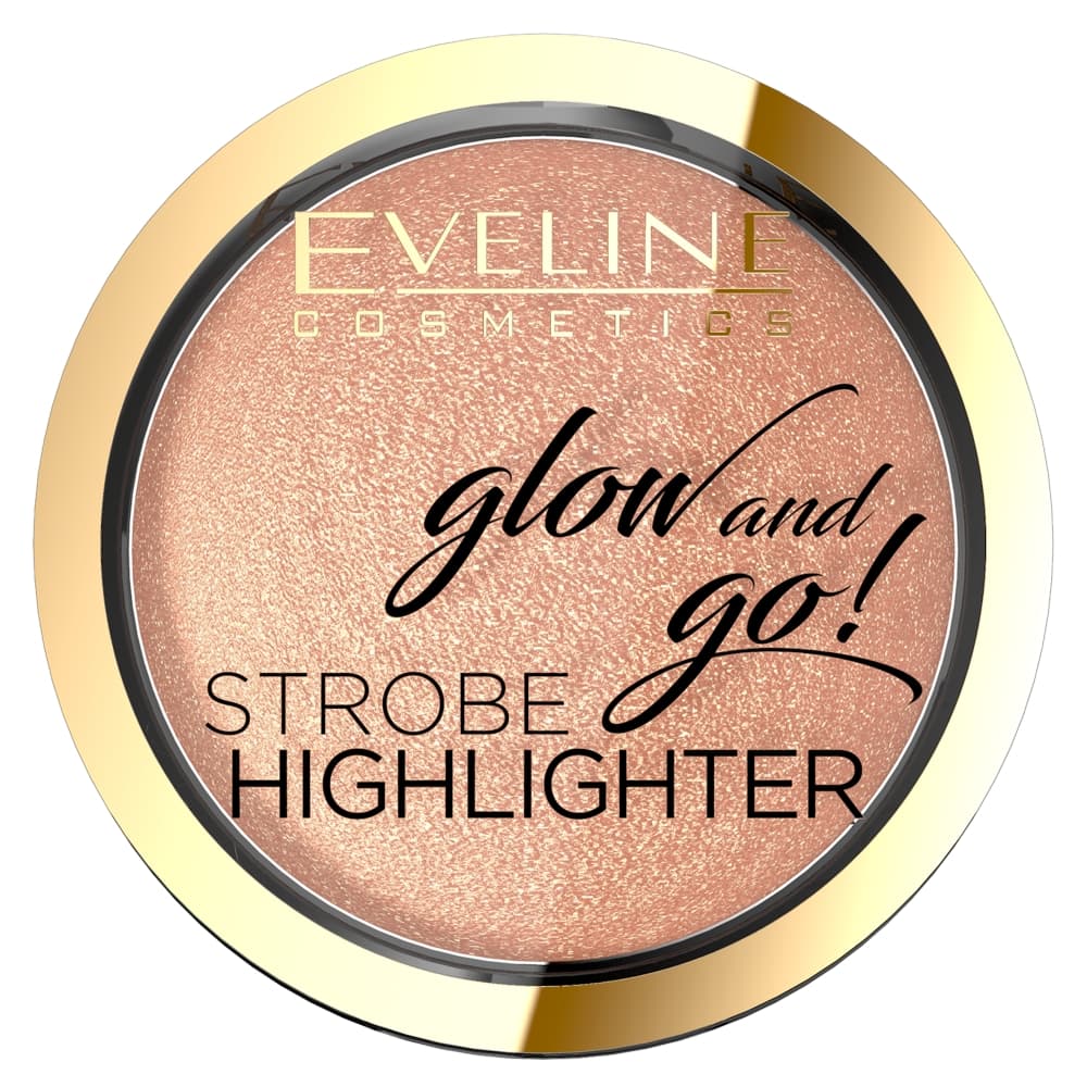 

Eveline Glow & Go Rozświetlacz wypiekany nr 02 Gentle Gold 8.5g