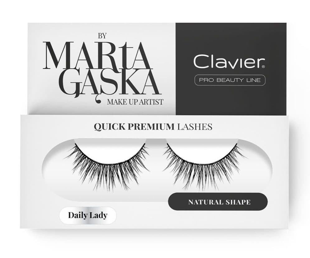 

Clavier Quick Premium Lashes rzęsy na pasku Daily Lady 813