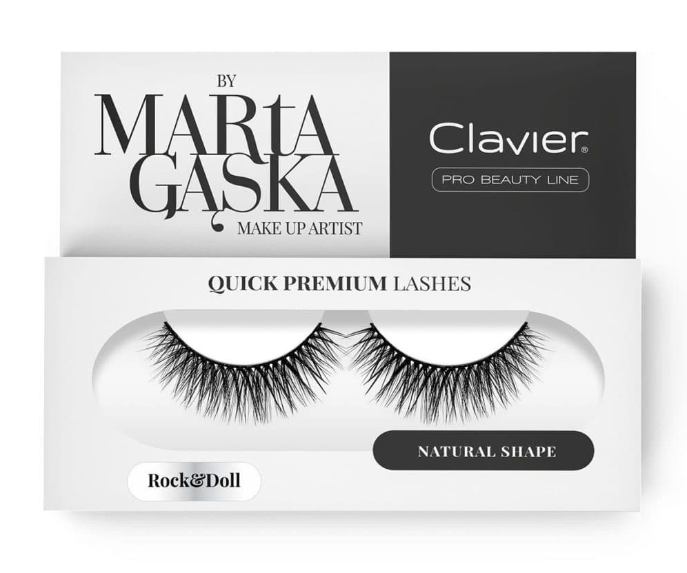 

Clavier Quick Premium Lashes rzęsy na pasku RockDoll 804