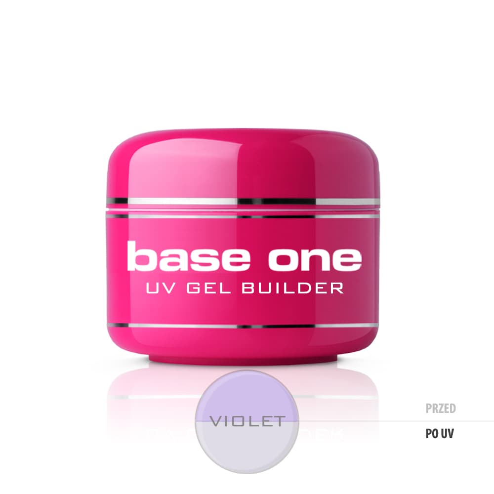 

Silcare Gel Base One Violet żel budujący do paznokci 15g