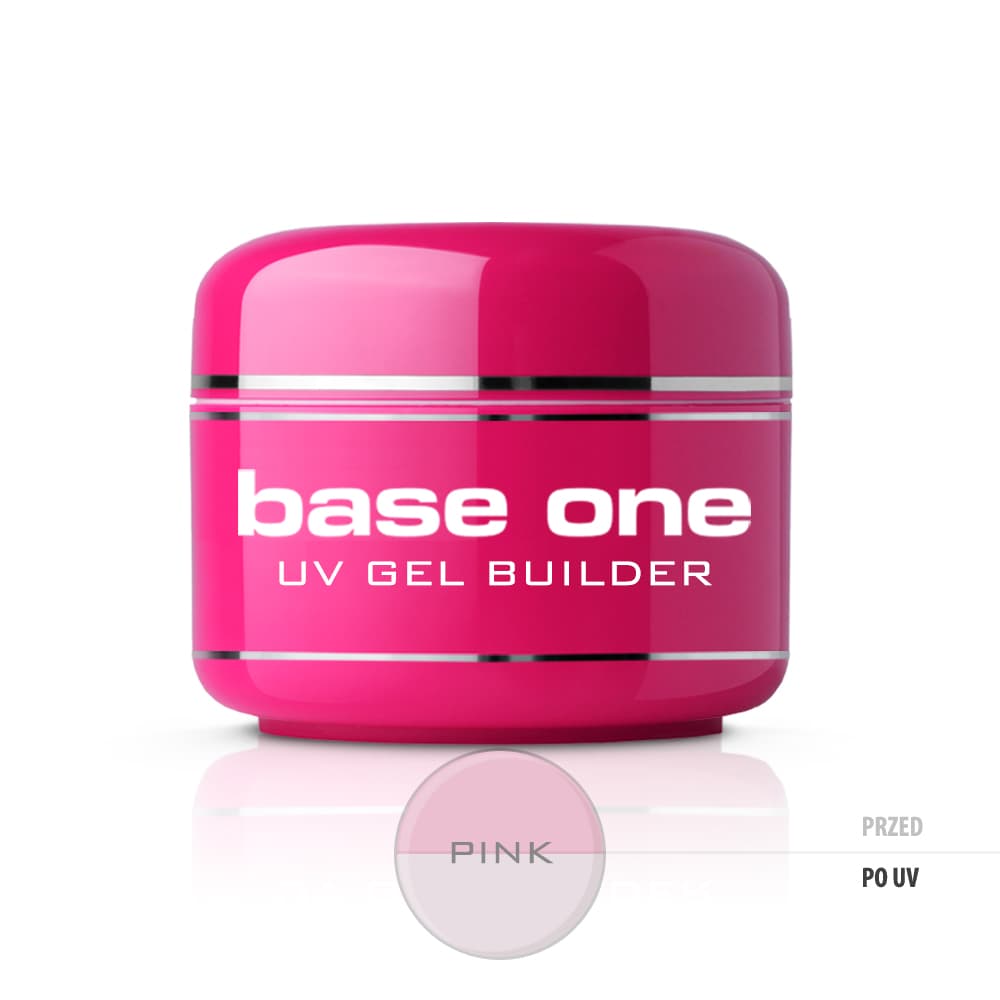 

Silcare Base One UV Gel Żel budujący do paznokci Pink 50g