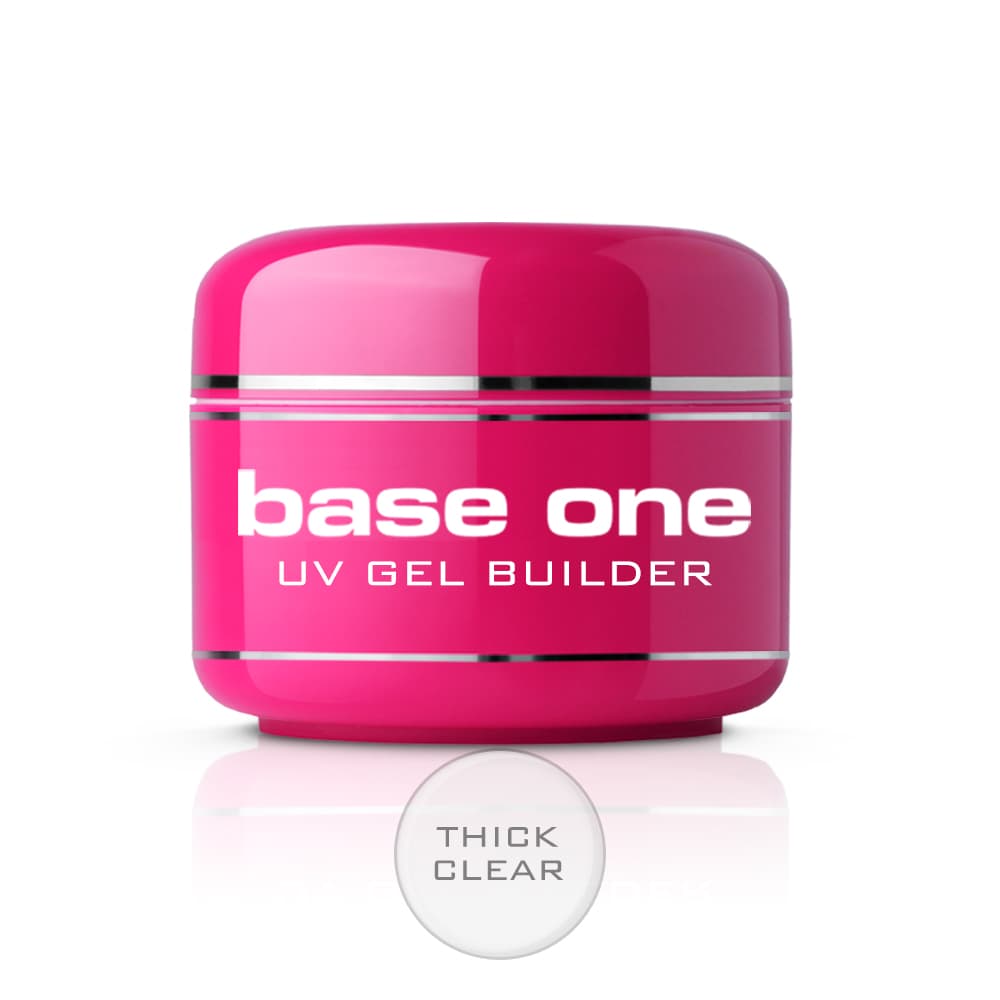 

Silcare Base One Thick Clear bezbarwny żel budujący do paznokci 30g