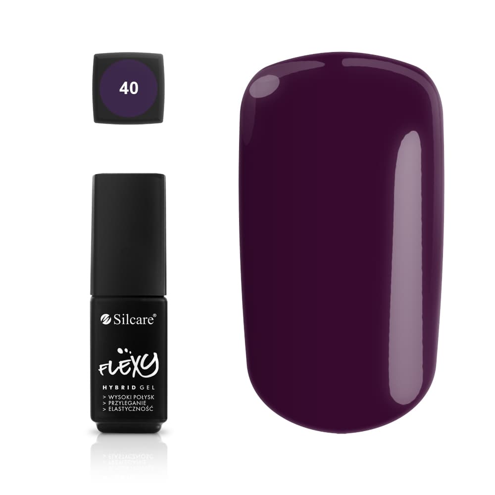 

Silcare Flexy Hybrid Gel lakier hybrydowy 40 4.5g