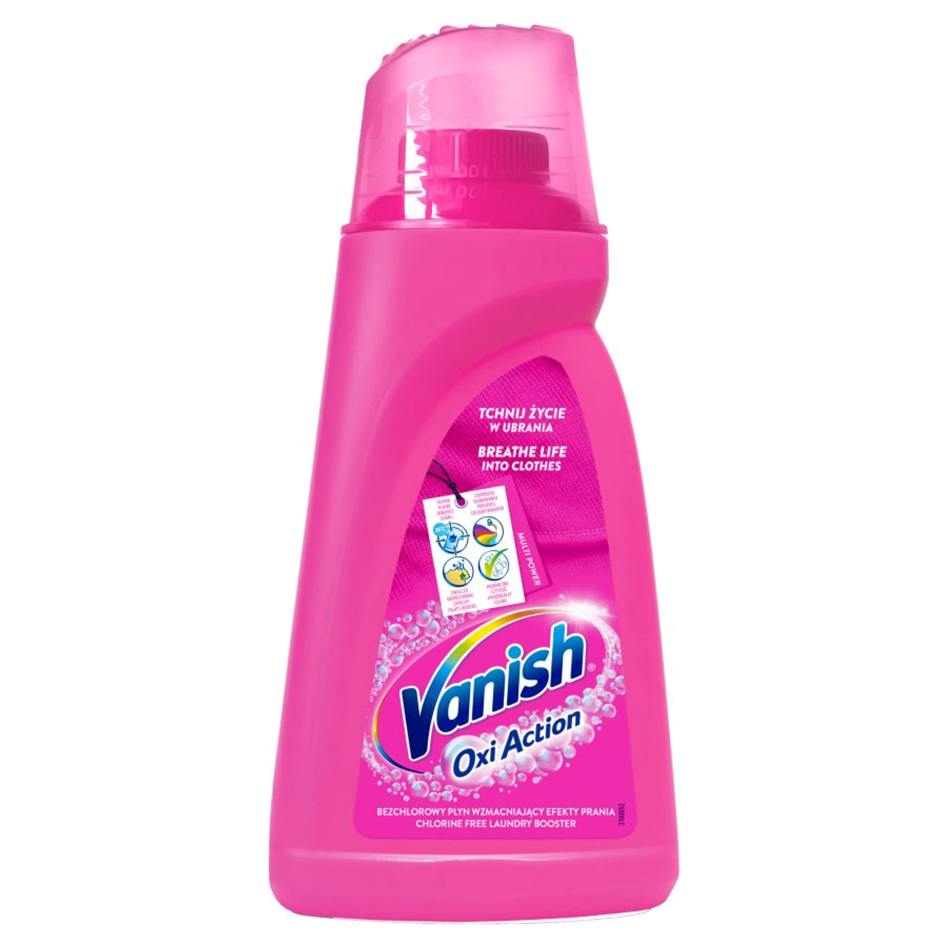 

Vanish Oxi Action odplamiacz do tkanin w płynie 1.5l