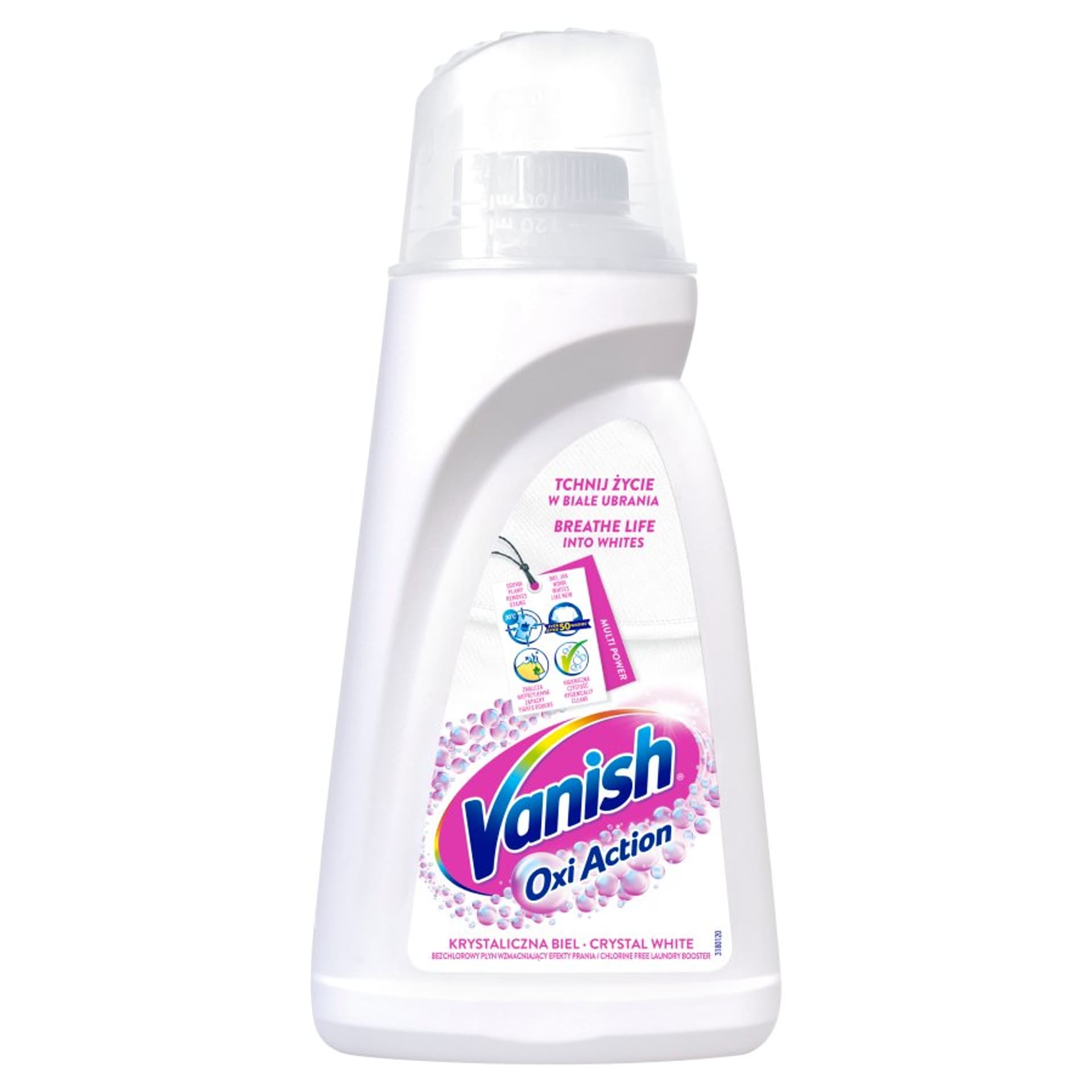 

Vanish Oxi Action odplamiacz do białych tkanin w płynie 1l