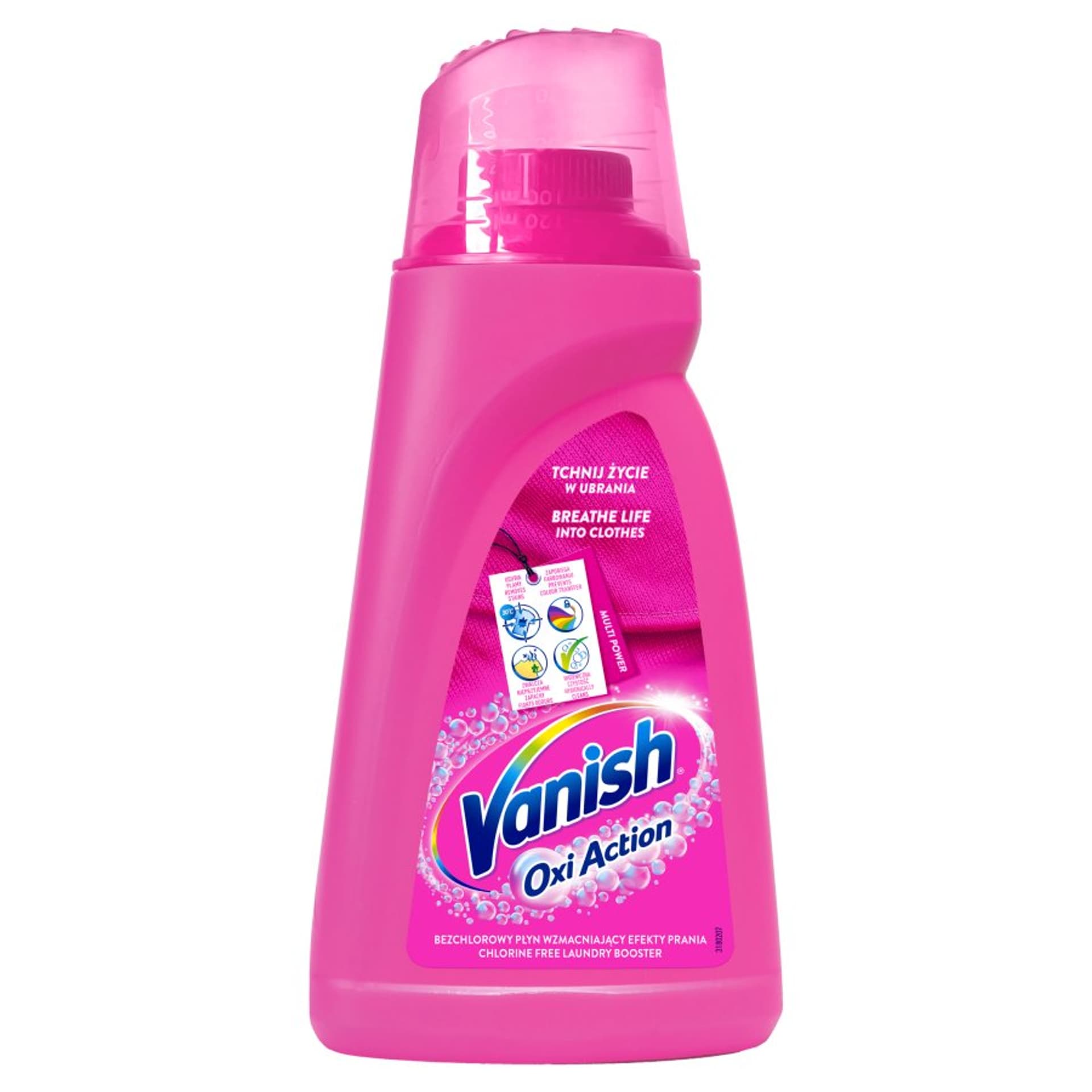 

Vanish Oxi Action odplamiacz do tkanin w płynie 1l
