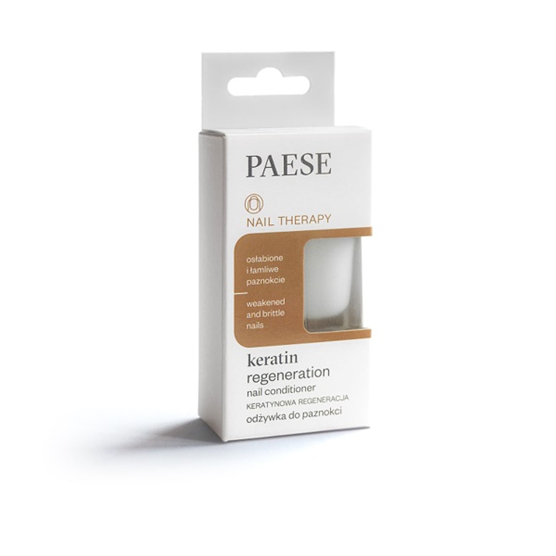 

PAESE Nail Therapy Keratin Regeneration odżywka do paznokci kreatynowa regeneracja 8ml
