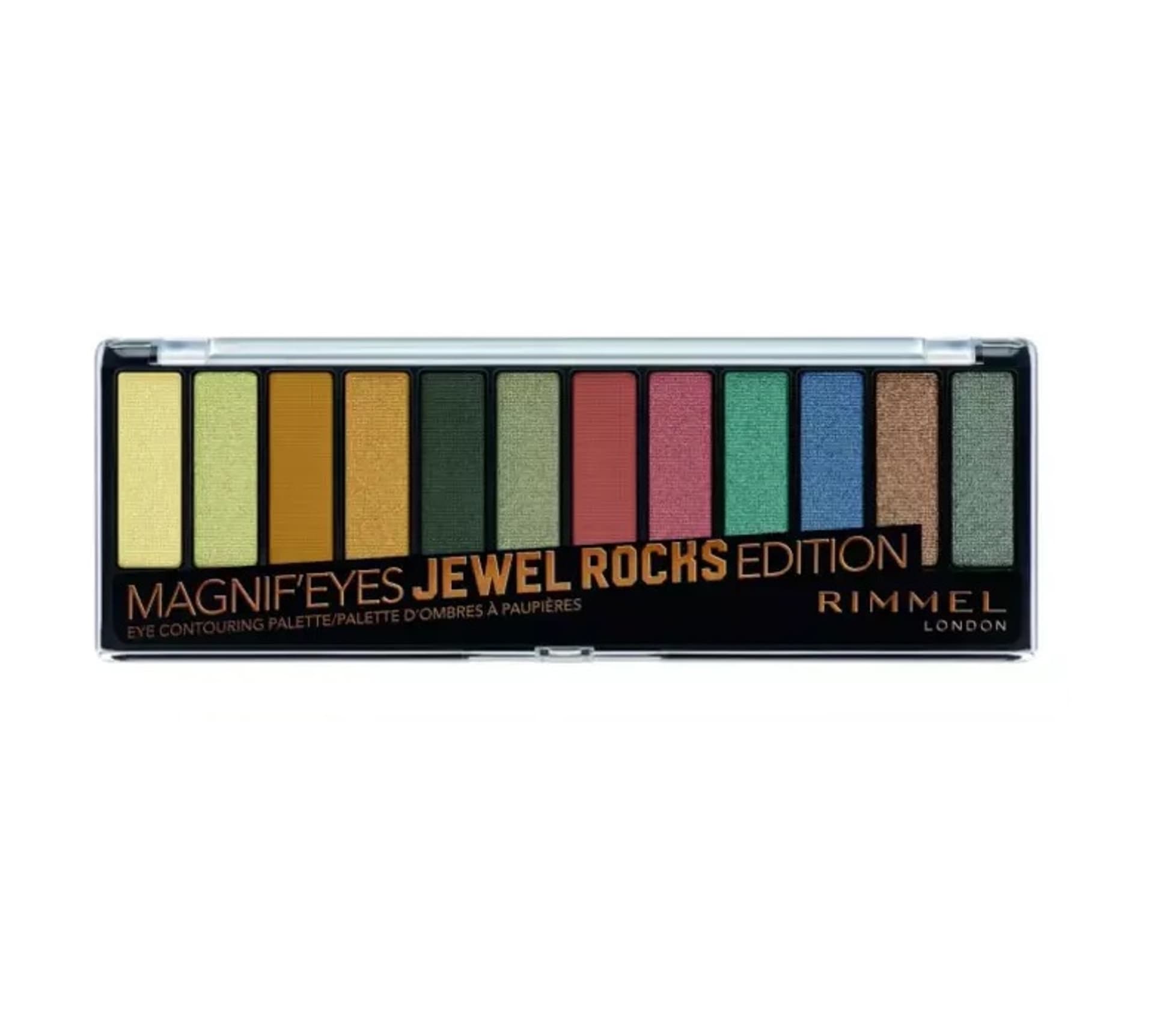 

RIMMEL Magnif'Eyes Eye Shadow paleta cień do powiek 009 Jewel Rocks 14,16g