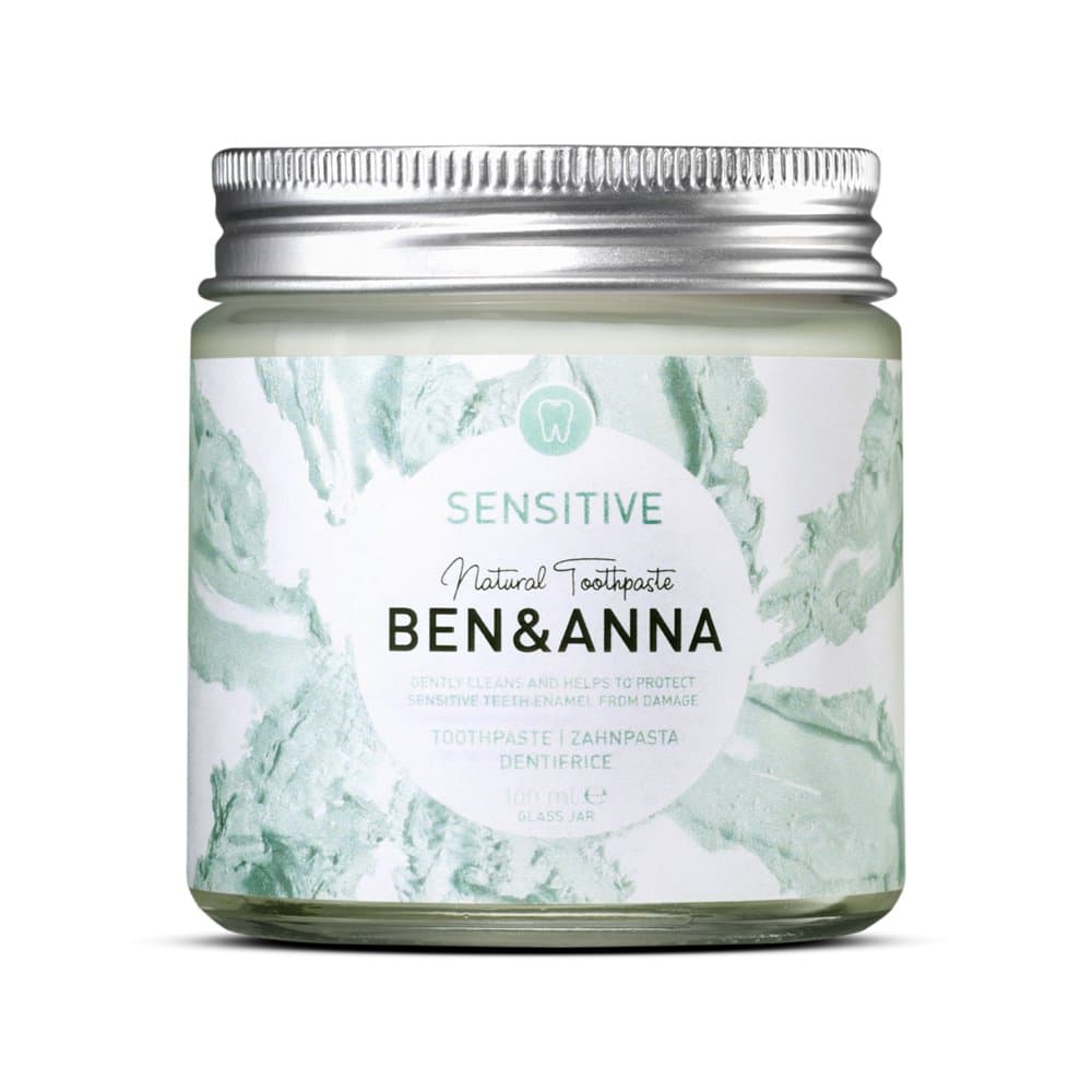 

BENANNA Natural Toothpaste naturalna pasta do wrażliwych zębów z rokietnikiem rumiankiem i aloesem Sensitive 100ml