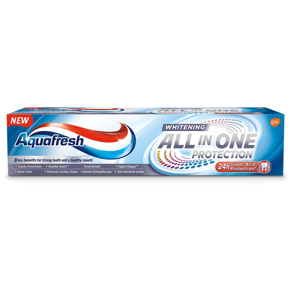 

Aquafresh All In One Protection pasta do zębów Whitening 100ml