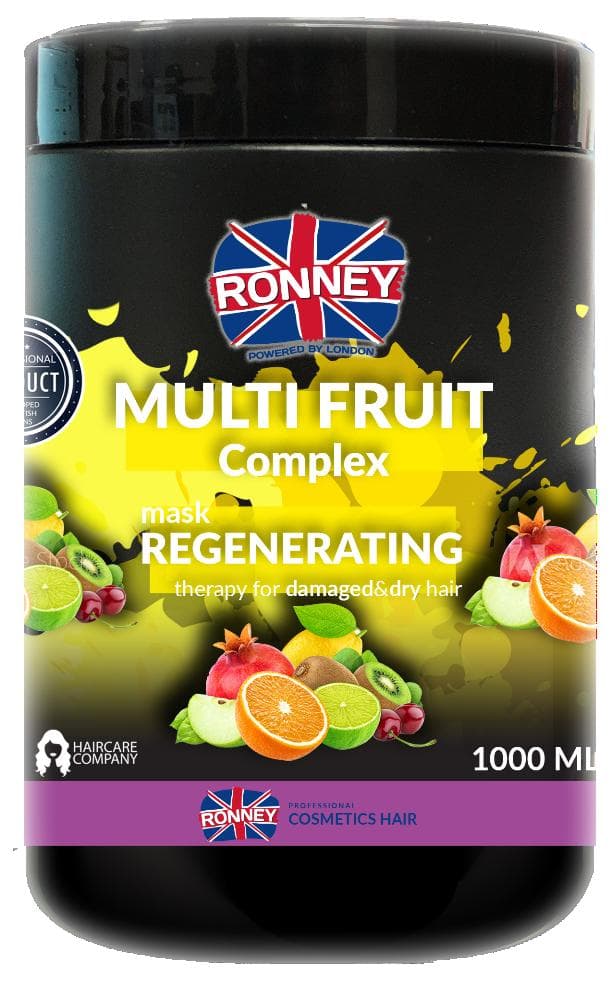 

RONNEY Multi Fruit Complex Professional Mask Regenerating owocowa regenerująca maska do włosów 1000ml