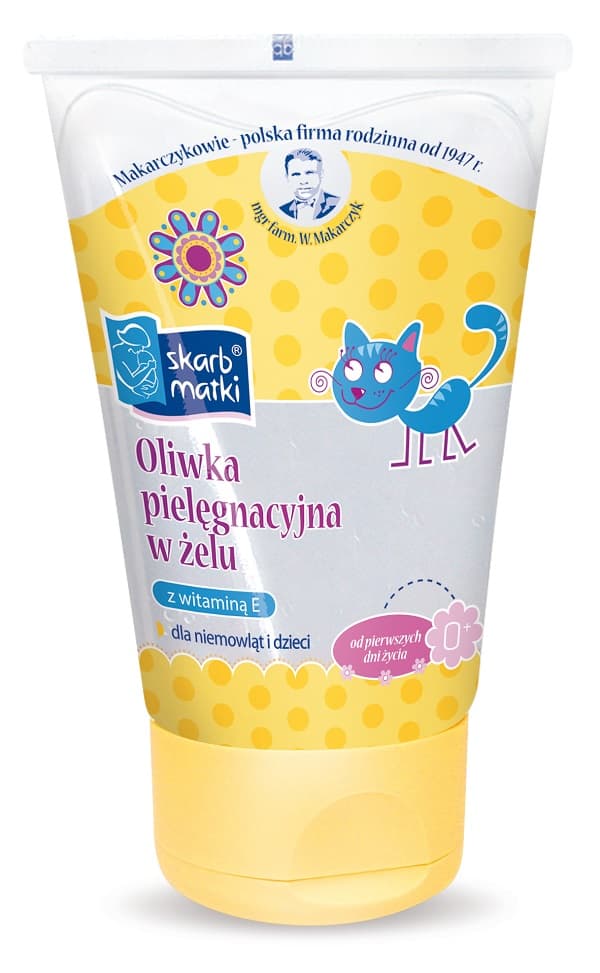 

Skarb Matki Oliwka pielęgnacyjna w żelu z witaminą E dla niemowląt i dzieci 125ml
