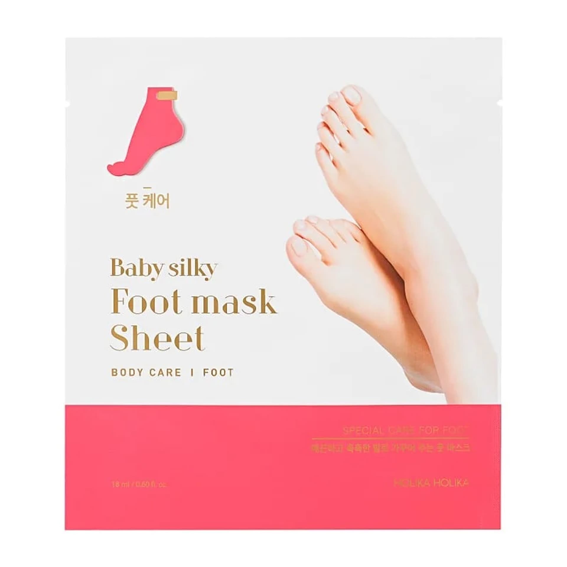 

HOLIKA HOLIKA Baby Silky Foot Mask Sheet regenerująca maseczka do stóp w formie skarpet 18ml