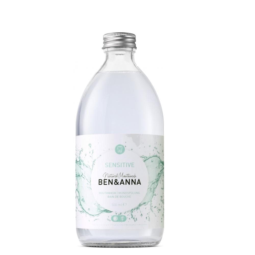 

BenAnna Natural Mouthwash naturalny płyn do płukania jamy ustnej z aloesem szałwią i olejkiem miętowym 500ml