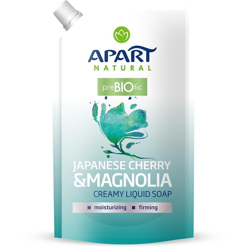 

APART NATURAL Prebiotic Refill kremowe mydło w płynie Japanese Cherry Magnolia 400ml