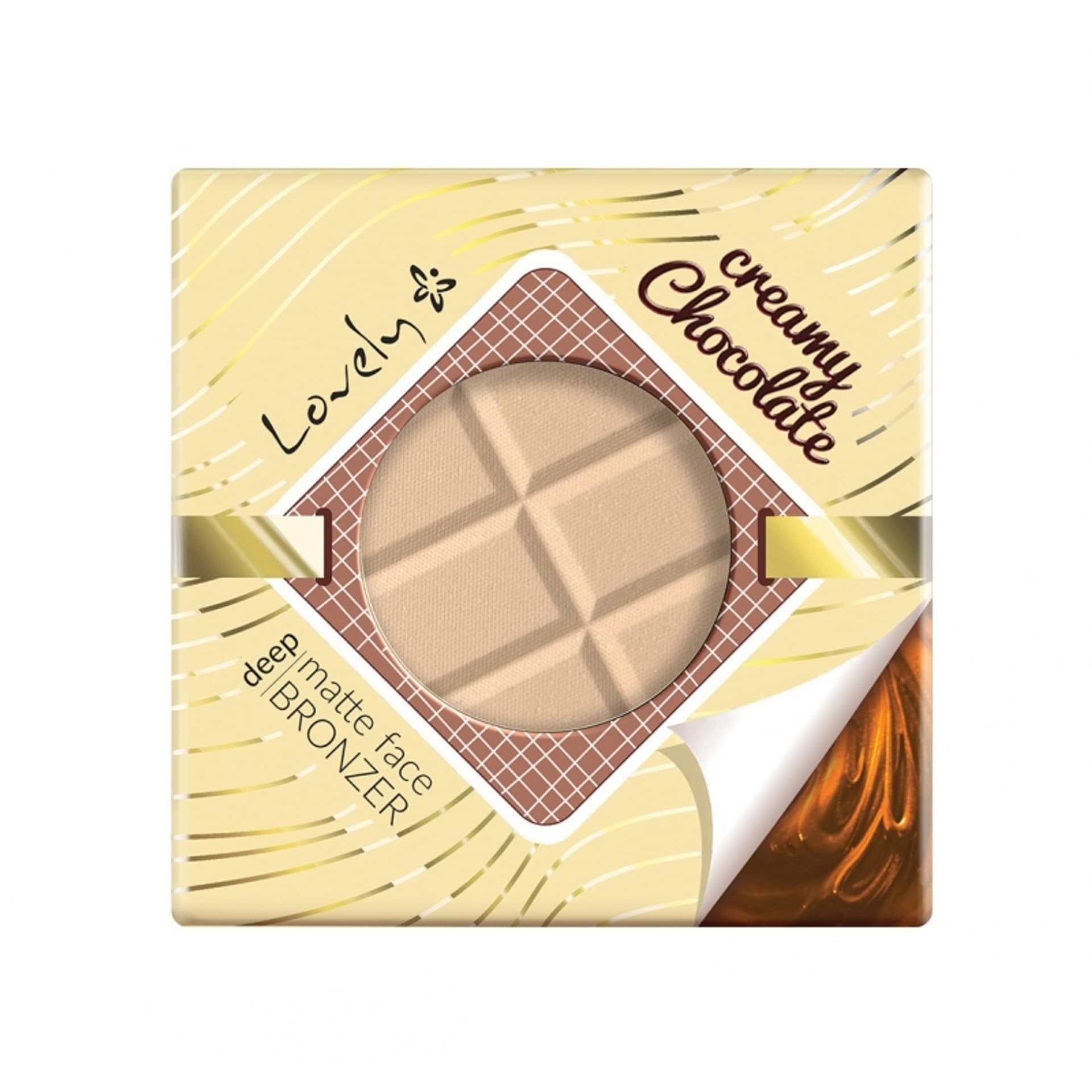 

Lovely Creamy Chocolate Deep Matte Face Bronzer czekoladowy matowy puder brązujący do twarzy i ciała 9g