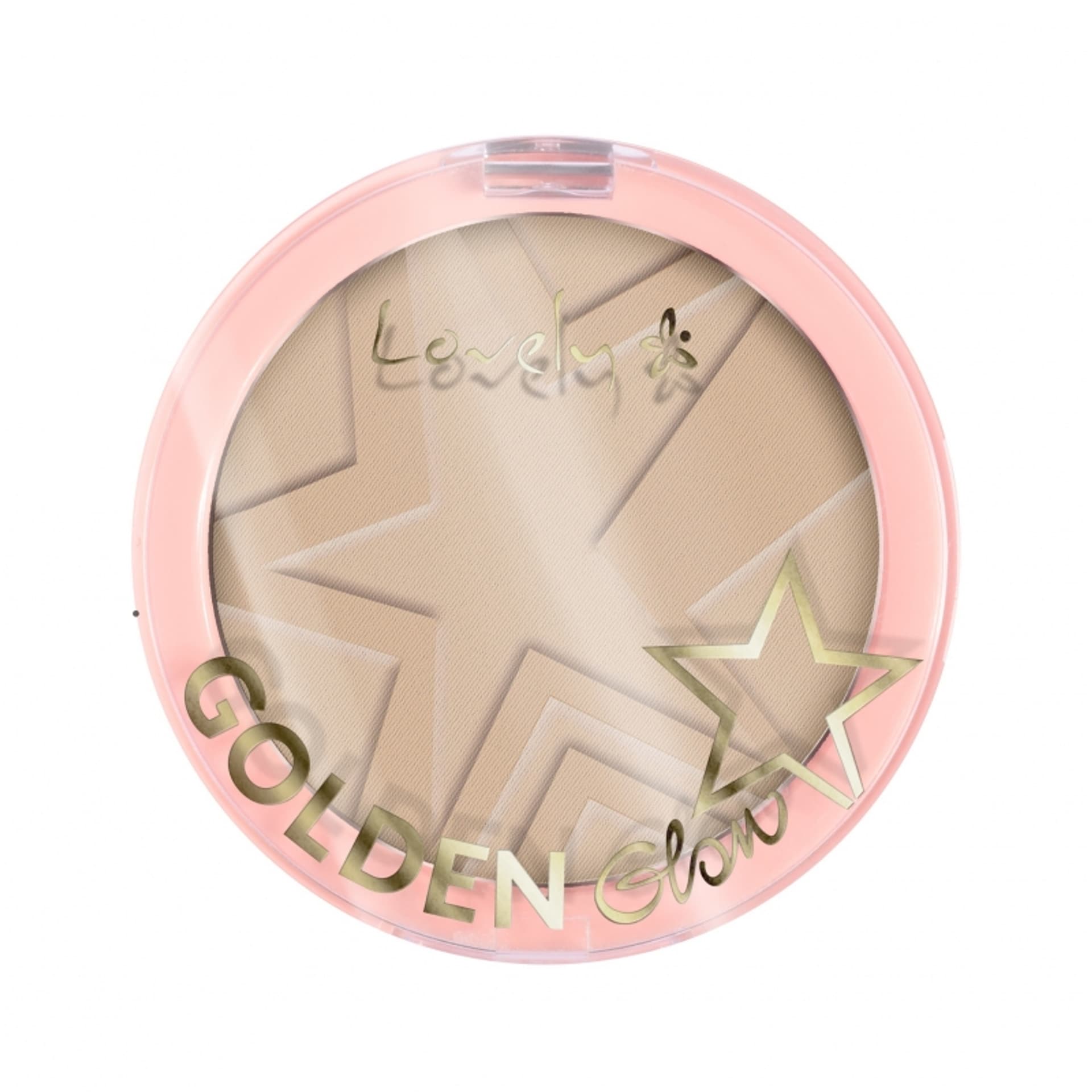 

LOVELY Golden Glow puder do konturowania twarzy 2 Light Beige 10g
