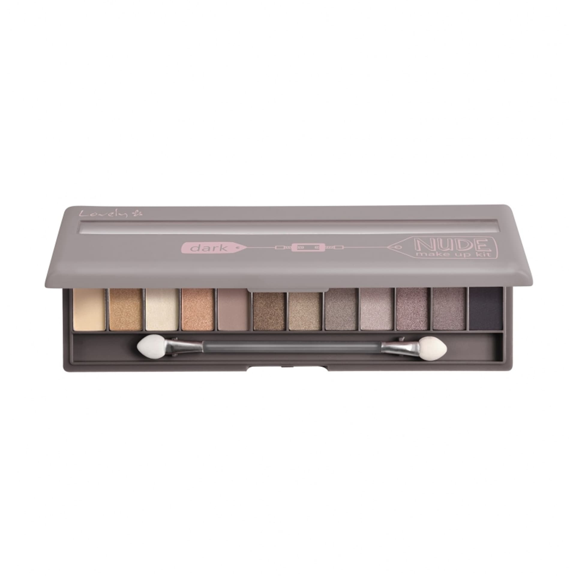 

LOVELY Dark Nude Make Up Kit paleta cieni do powiek 13g