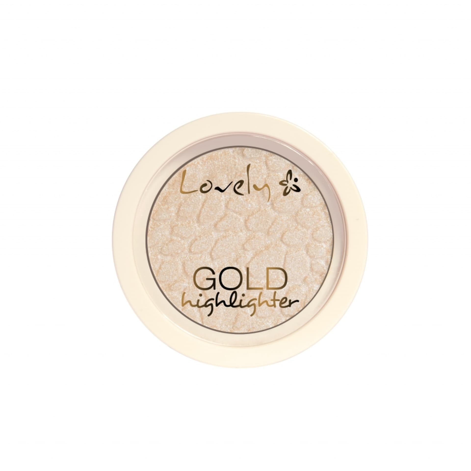 

LOVELY Gold Highlighter rozświetlający puder do twarzy