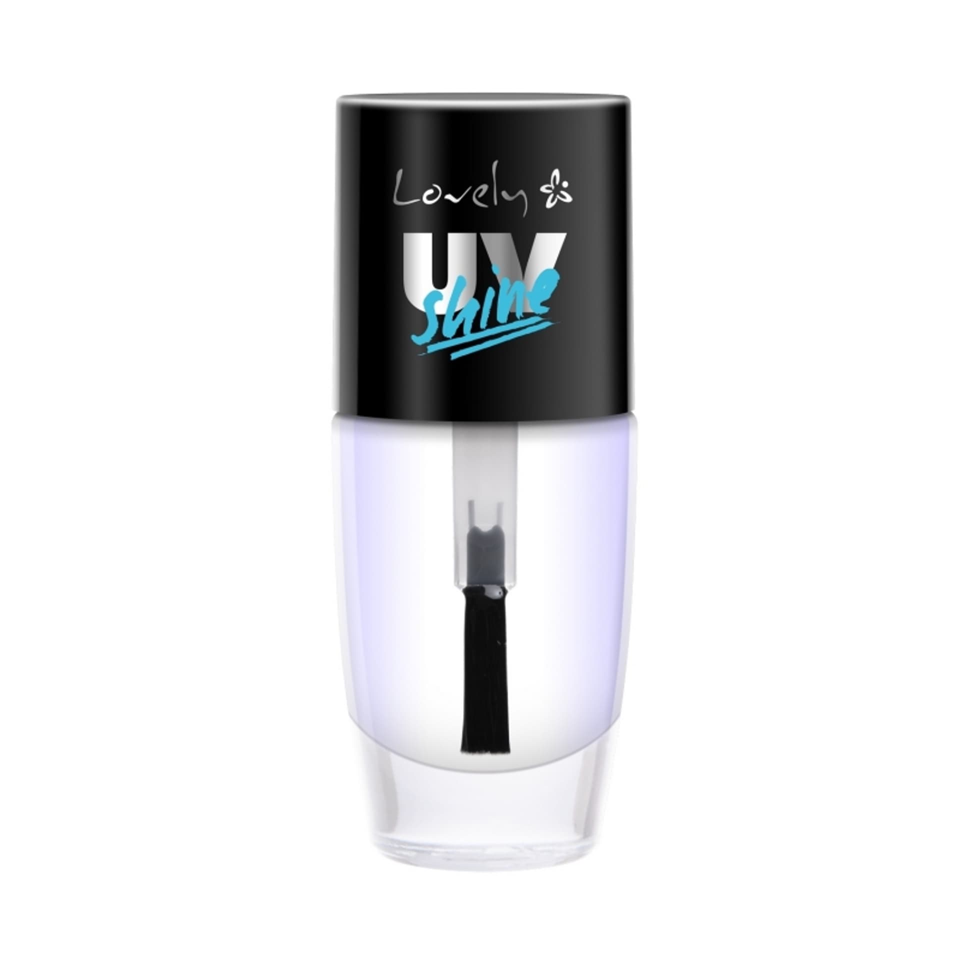 

Lovely UV Shine Fluo Top Coat lakier do paznokci świecący pod lampą UV 8ml