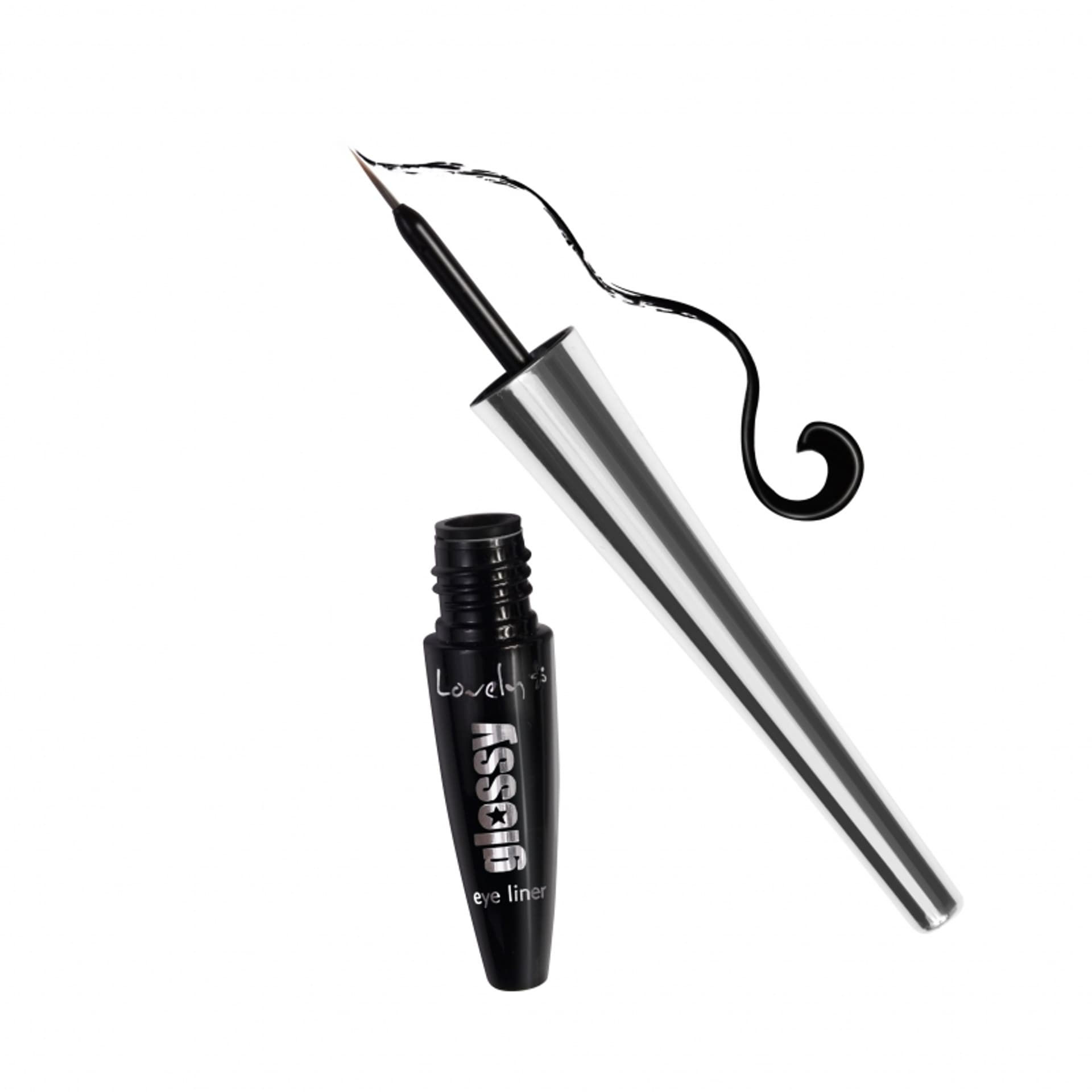 

Lovely Glossy Eyeliner ultraczarny eyeliner do oczu o wysokim połysku 2g