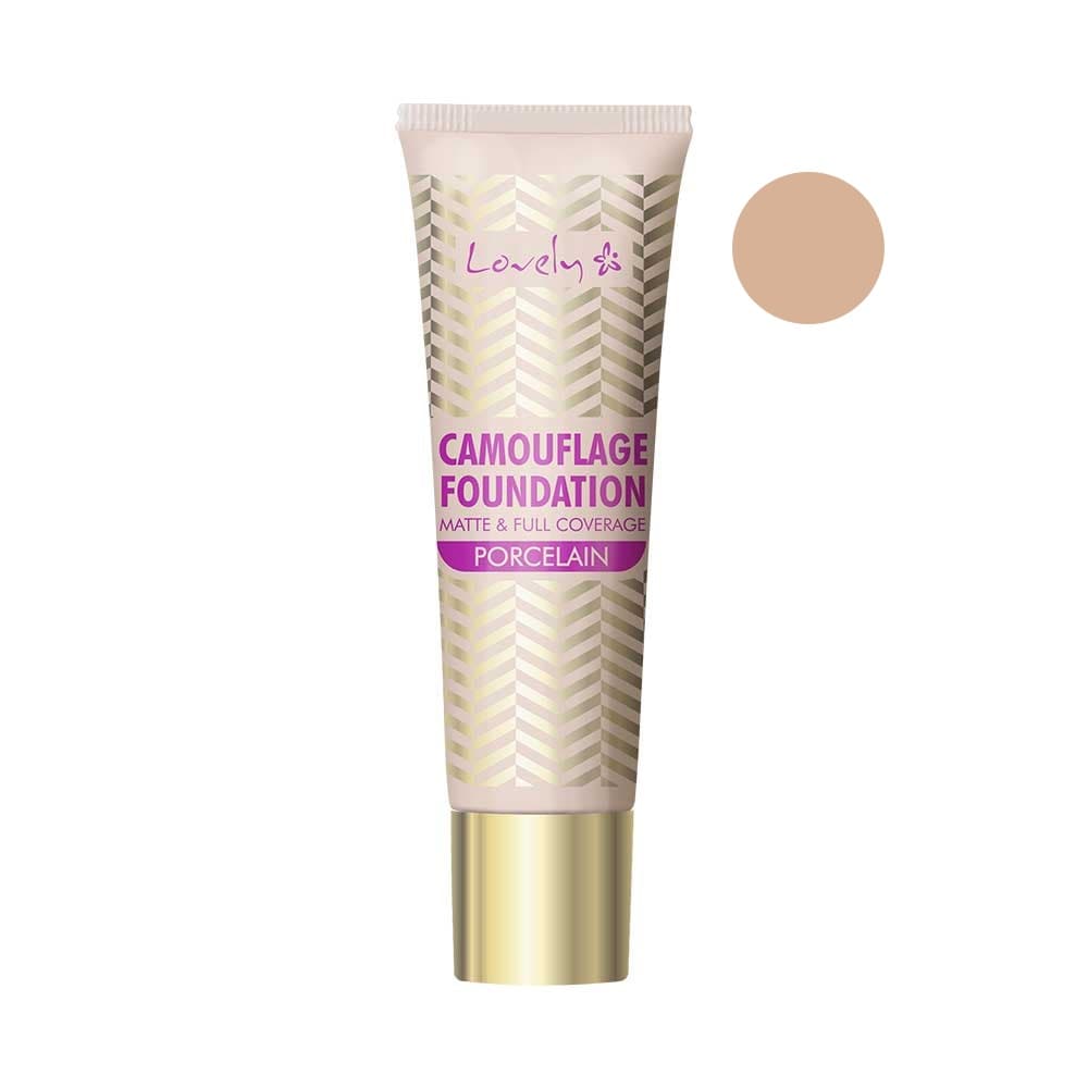 

LOVELY Camouflage Foundation Matt Full Coverage kryjący podkład do twarzy 1 Porcelain 25g