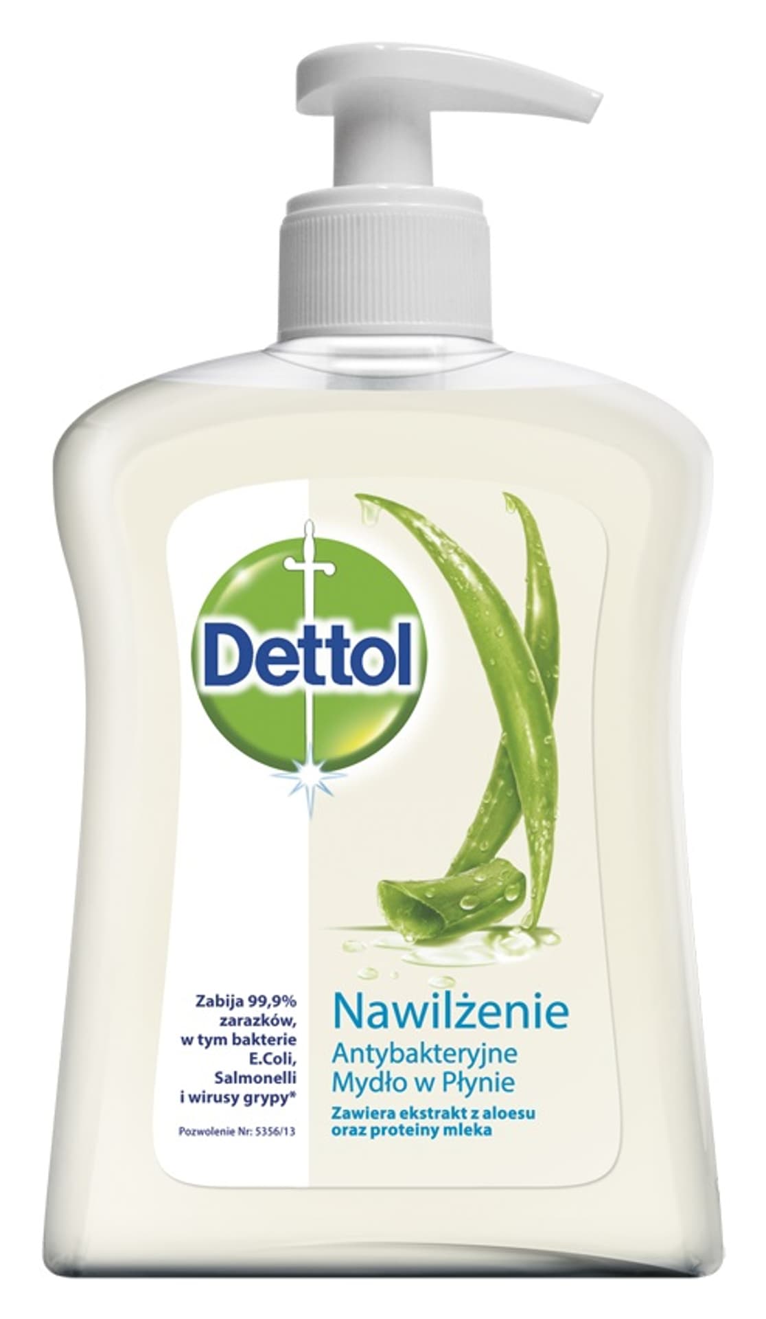 

DETTOL Antybakteryjne mydło w płynie Aloes i Witamina E 250ml
