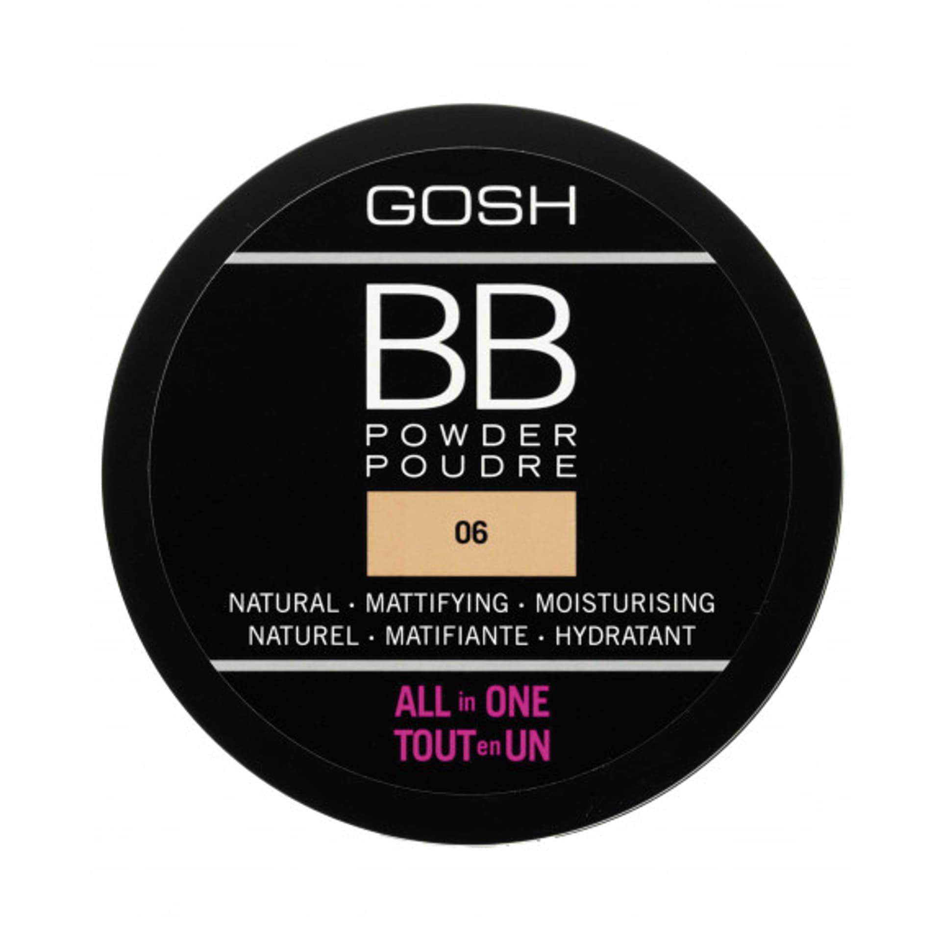 

Gosh BB Powder puder prasowany do twarzy 06 Warm Beige 6.5g