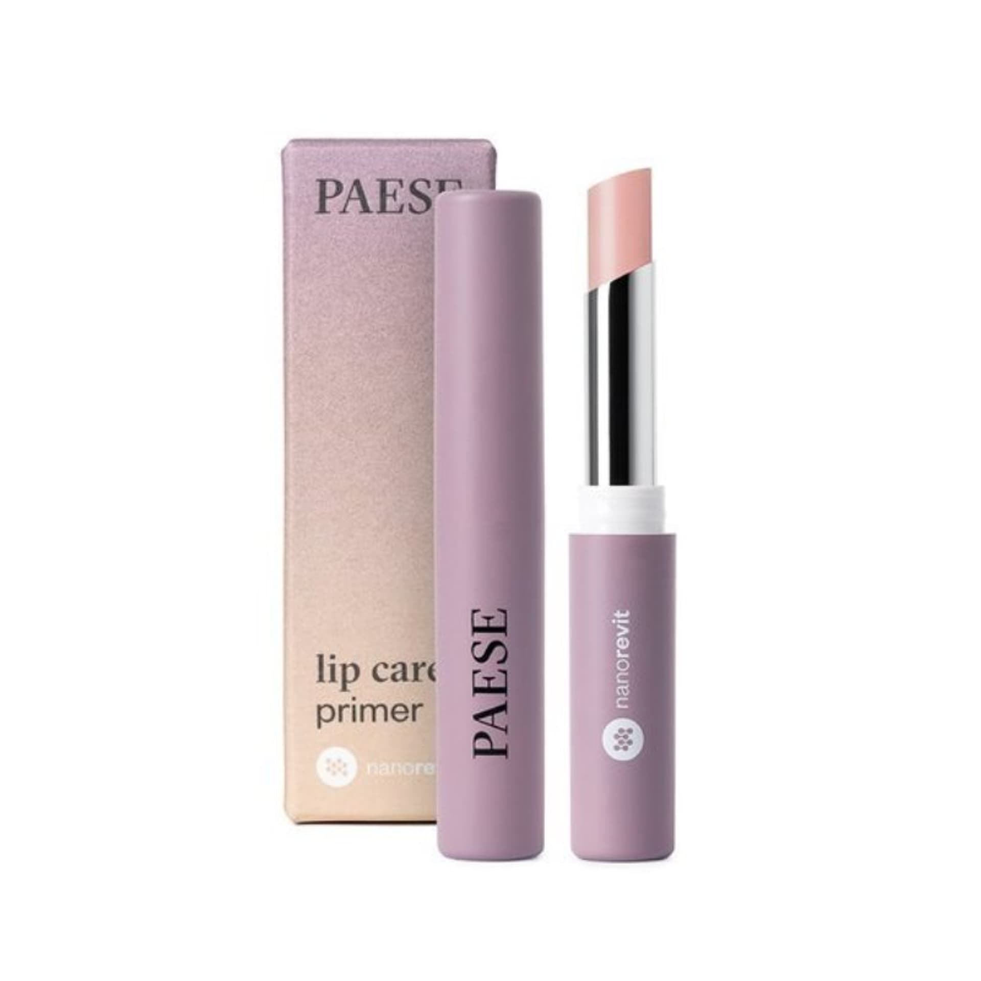 

PAESE Nanorevit Lip Care Primer pielęgnująca pomadka do ust 40 Light Pink 2,2g