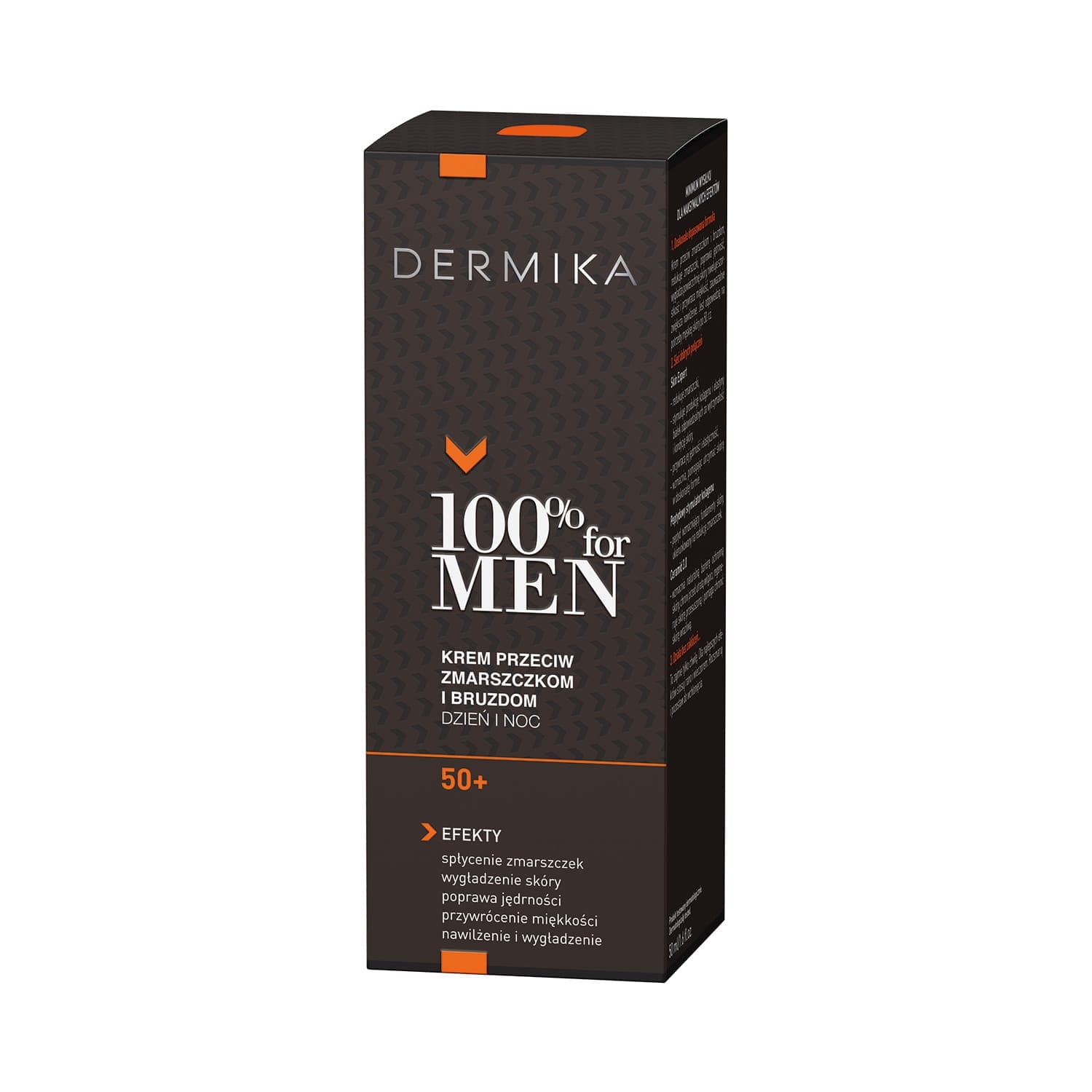 

Dermika 100% for Men Krem 50+ przeciw zmarszczkom i bruzdom na dzień i noc 50ml