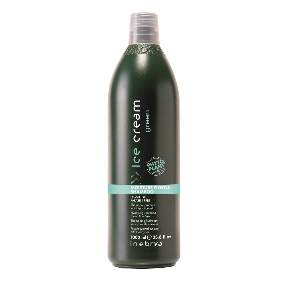 

Inebrya Ice Cream Green Moisture Gentle Shampoo nawilżający szampon do wszystkich rodzajów włosów 1000ml