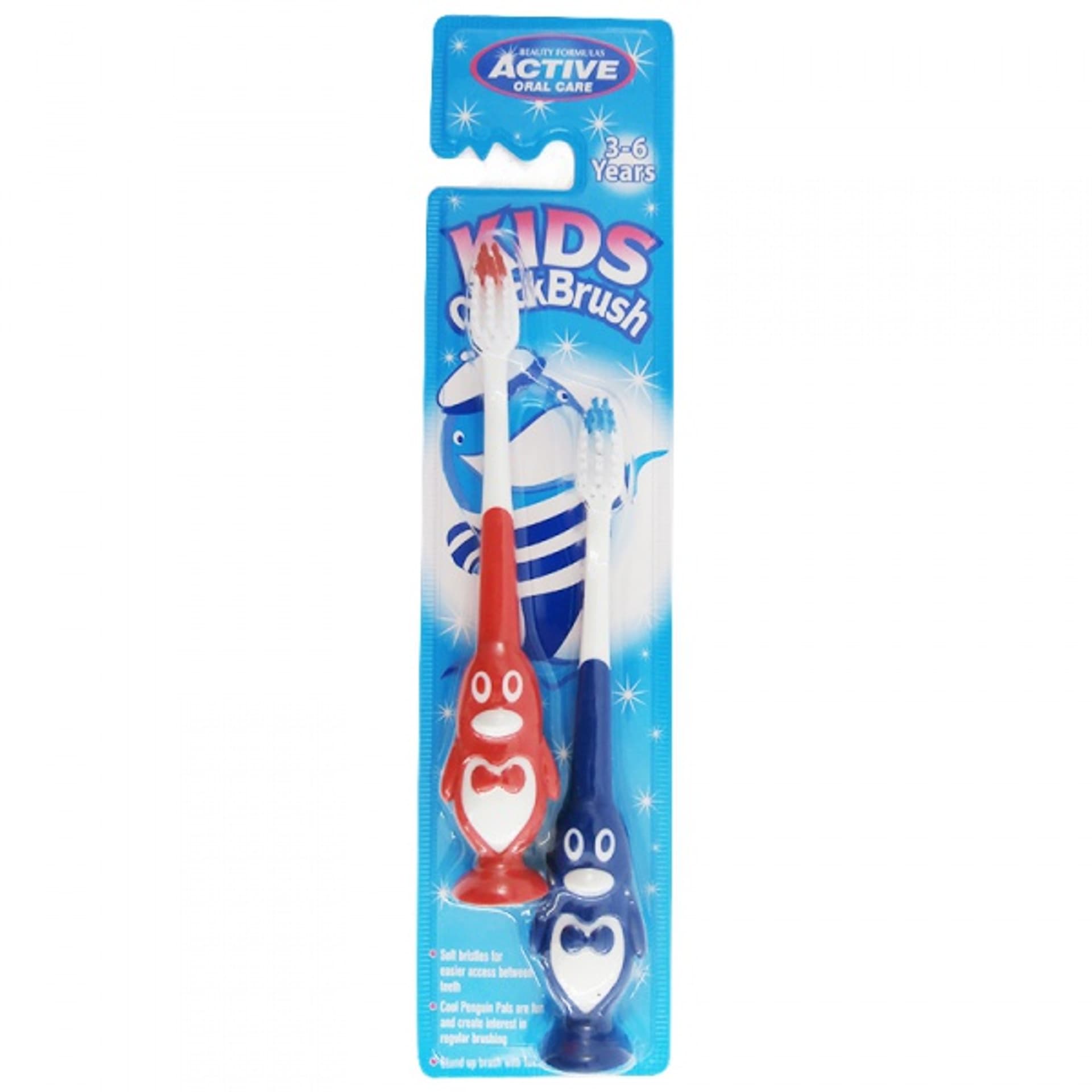 

Beauty Formulas Active Oral Care Szczoteczka Kids Quick (3-6 lat) 1op.-2szt, 3-6 lat) 1op.-2sz