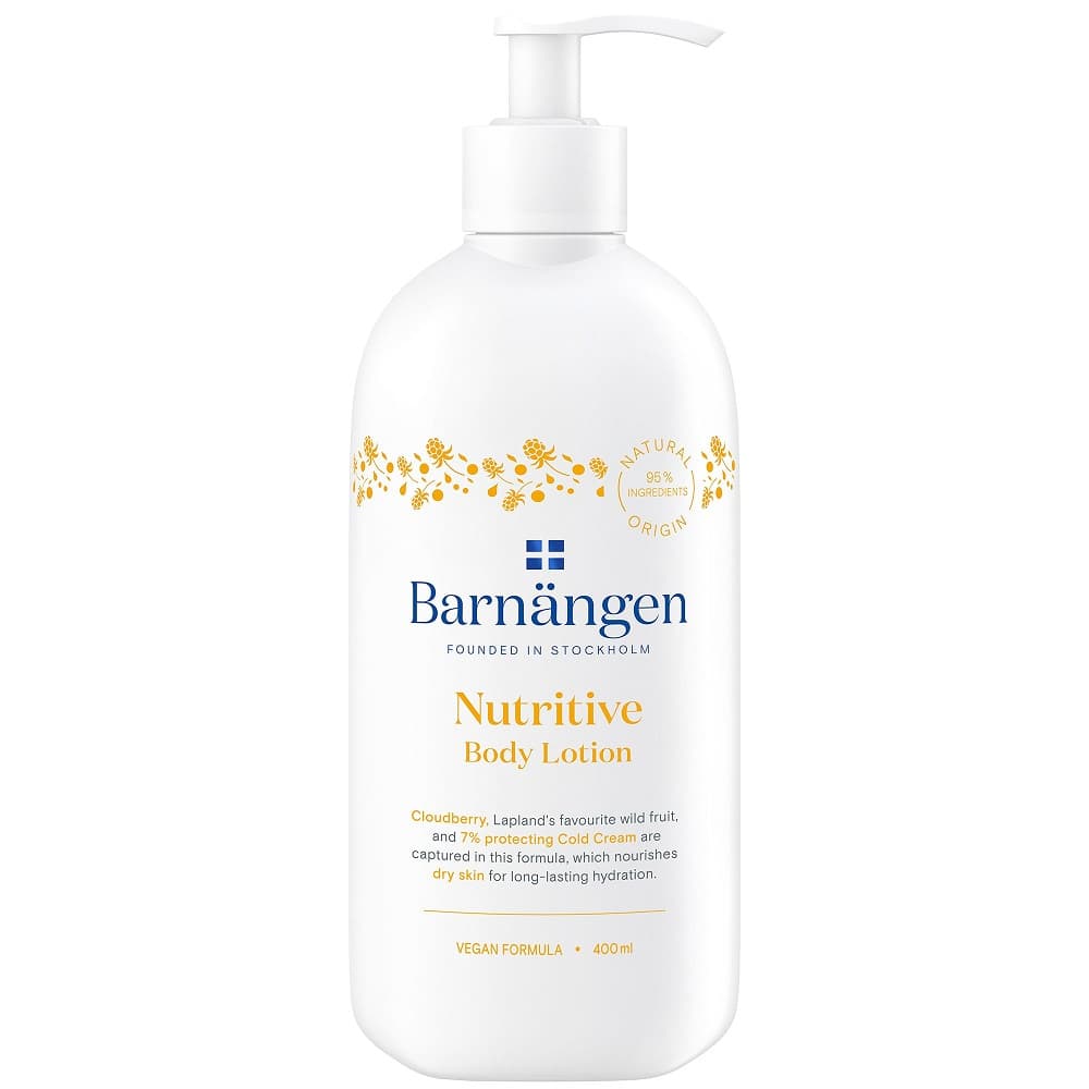 

Barnängen Nutritive Body Lotion balsam do ciała do skóry suchej z ekstraktem z Maliny 400ml