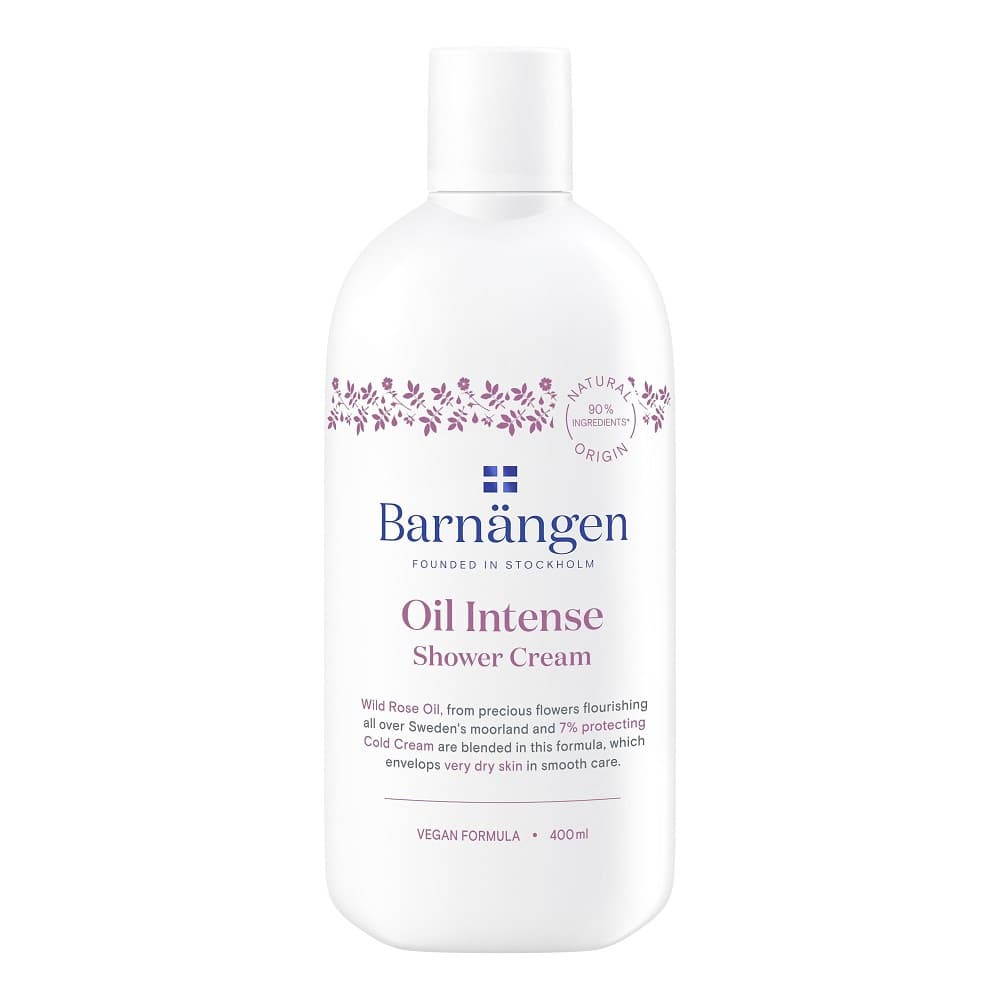 

Barnängen Oil Intense Shower Cream kremowy żel pod prysznic z olejkiem z dzikiej róży 400ml