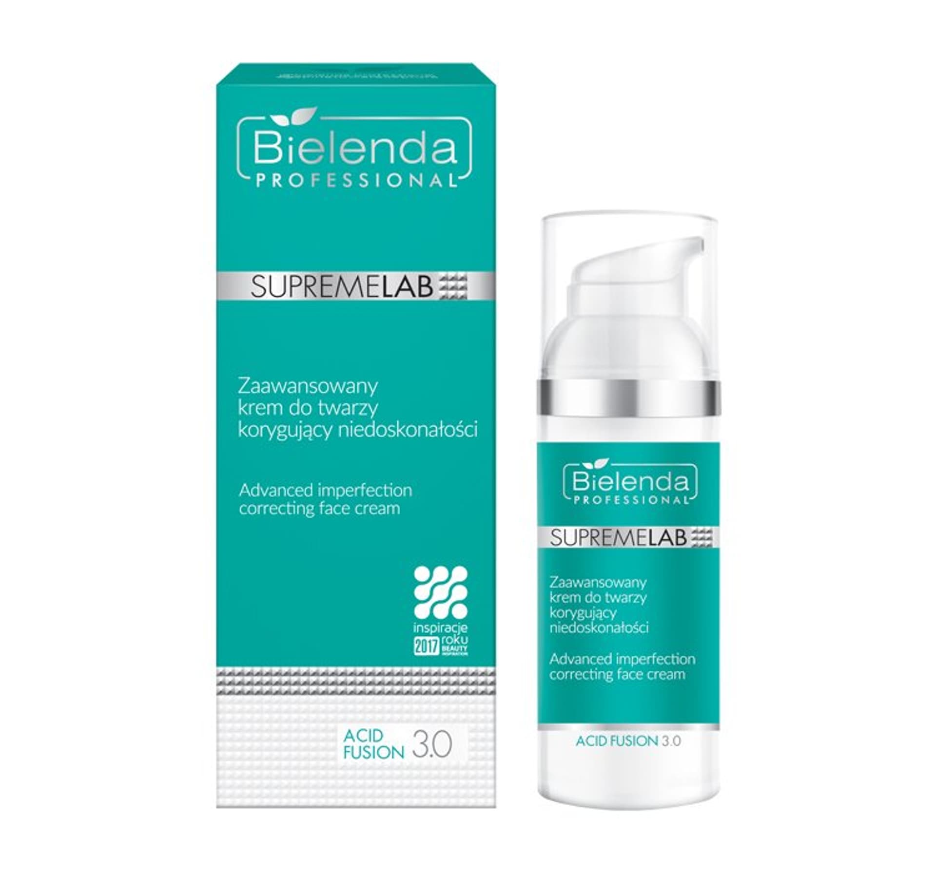 

Bielenda Professional SupremeLab Acid Fusion 3.0 zaawansowany krem do twarzy korygujący niedoskonałości 50ml