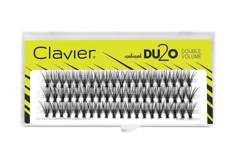 

Clavier DU2O Double Volume kępki rzęs 13mm