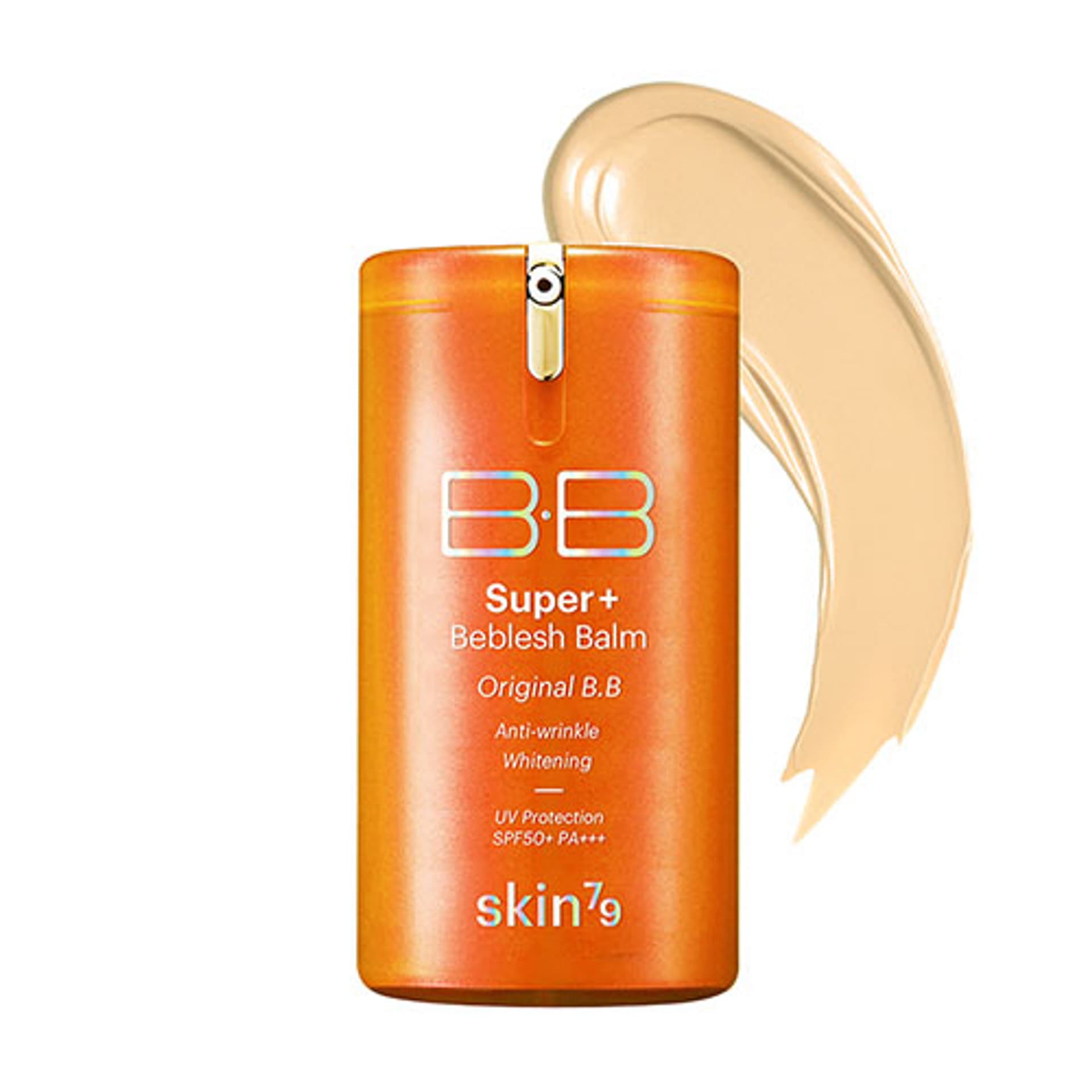 

Skin79 Super+ Beblesh Balm Orange SPF50+ krem BB wyrównujący koloryt skóry Beż 40g