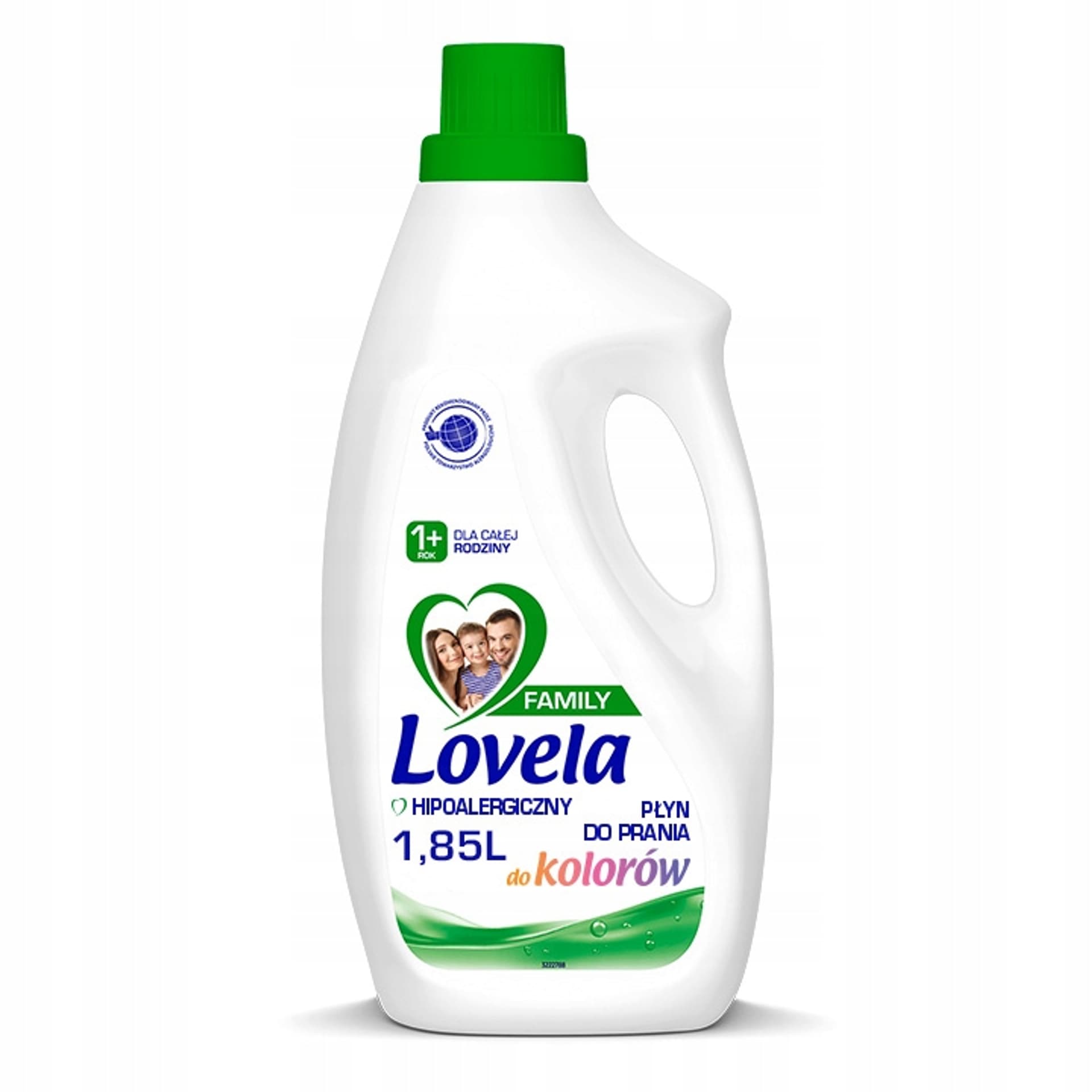 

Lovela Family hipoalergiczny płyn do prania dla całej rodziny do kolorów 1.85l