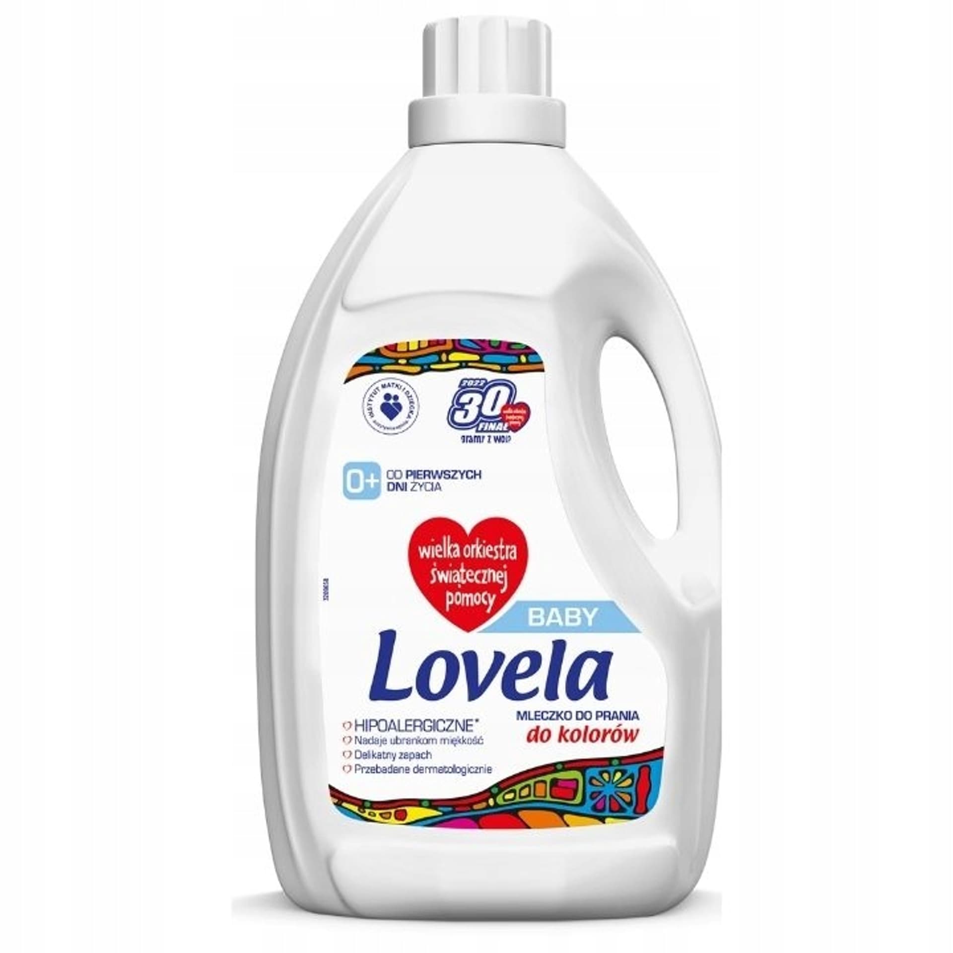 

Lovela Baby hipoalergiczne mleczko do prania ubranek niemowlęcych i dziecięcych do kolorów 2.9l