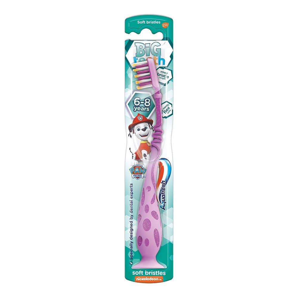 

Aquafresh Szczoteczka do zębów dla dzieci Big Teeth 6-8 lat Psi Patrol 1szt
