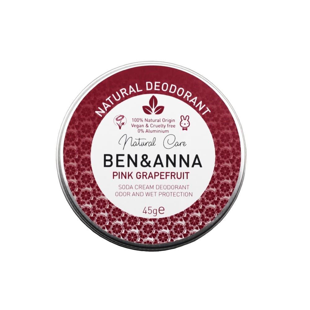 

BenAnna Natural Deodorant naturalny dezodorant w kremie w aluminiowej puszce Pink Grapefruit 45g