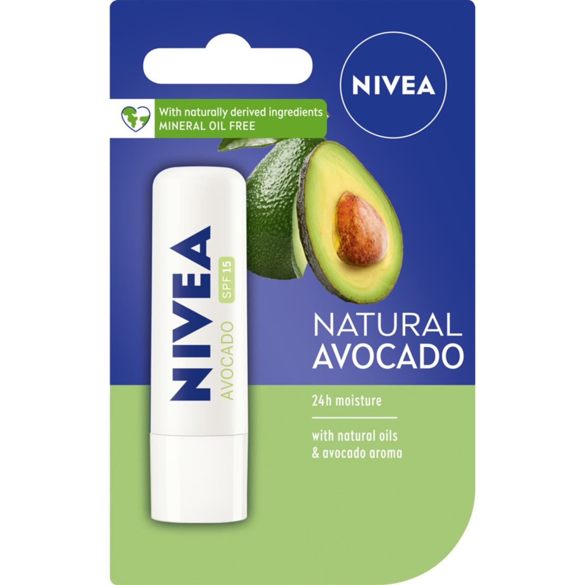 

Nivea Lip Care Pomadka ochronna NATURAL AVOCADO 4.8g
